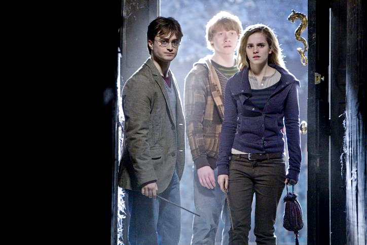 Daniel Radcliffe, Emma Watson and Rupert Grint in Warner Bros. Pictures' Harry Potter and the Deathly Hallows: Part I (2010)