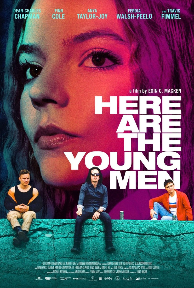 Poster of Here Are the Young Men (2021)