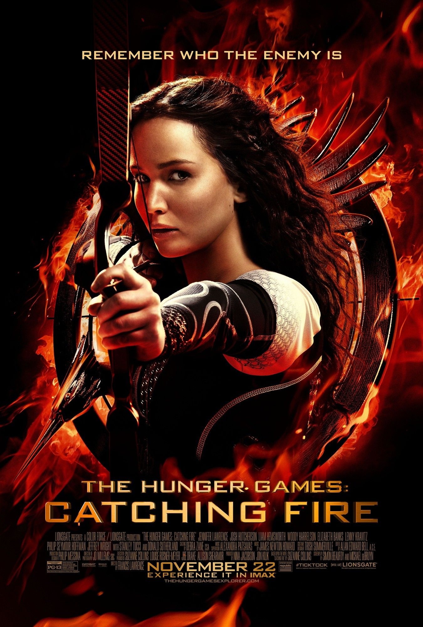 Poster of Lionsgate Films' The Hunger Games: Catching Fire (2013)
