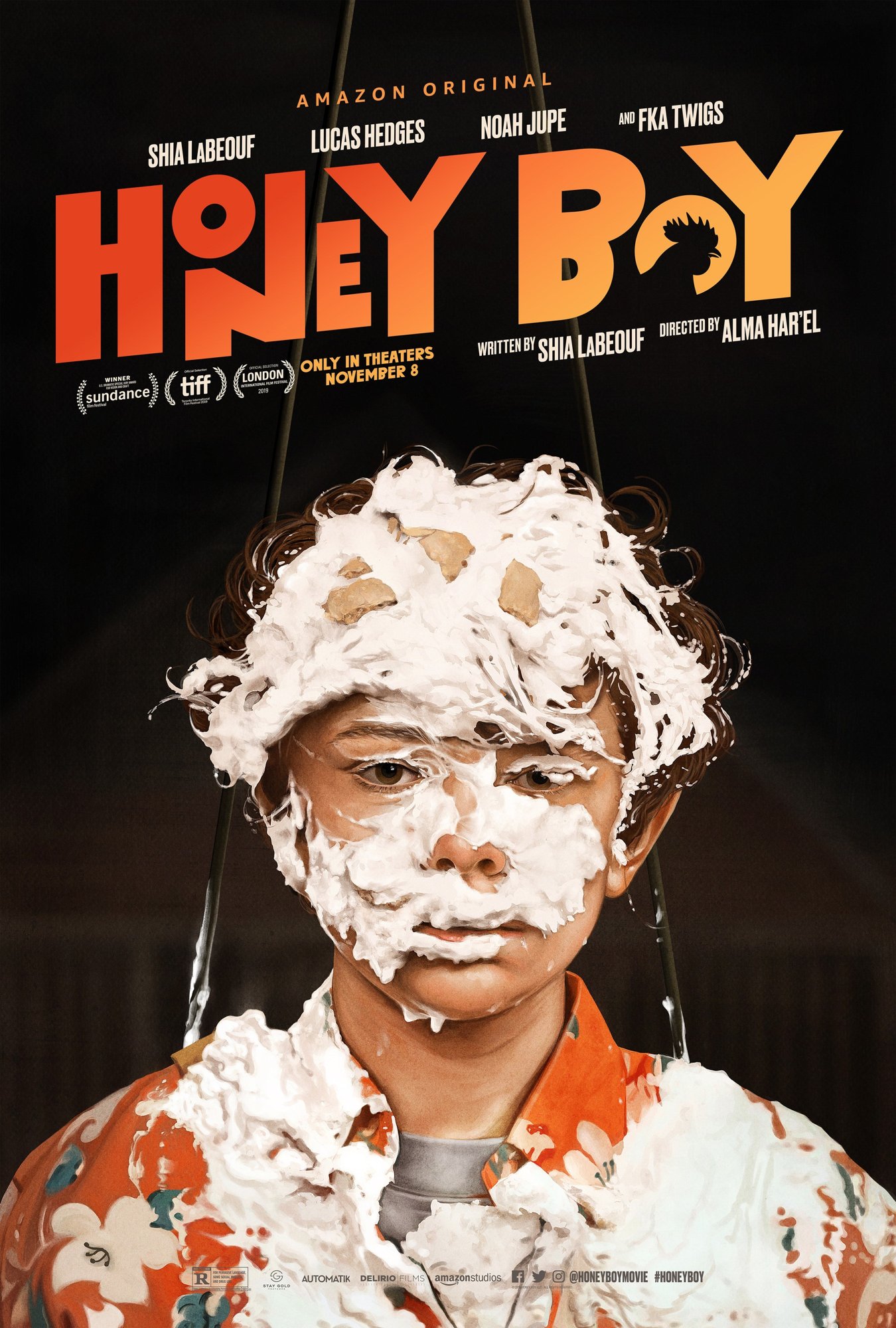 Poster of Amazon Studios' Honey Boy (2019)