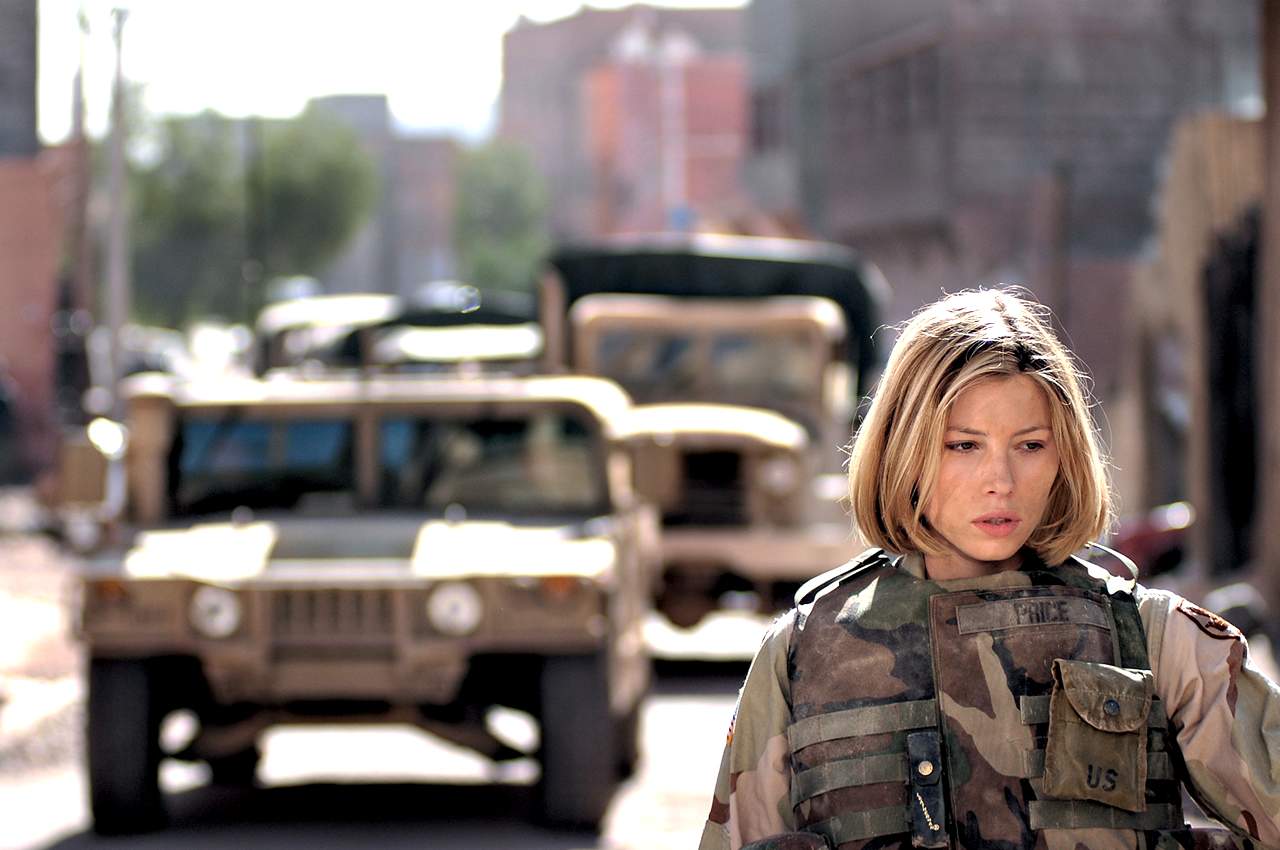 Jessica Biel as Vanessa Price in MGM's Home of the Brave (2006)