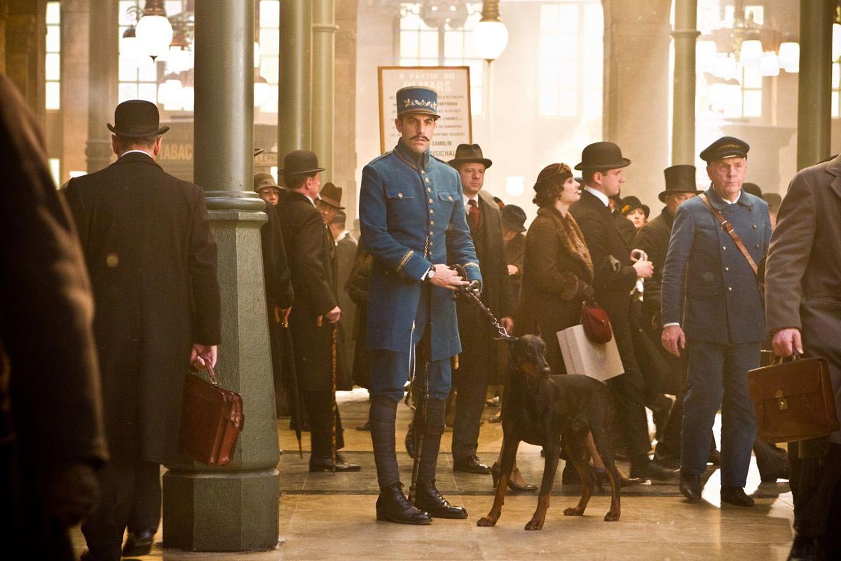 Sacha Baron Cohen stars as Station Inspector in Paramount Pictures' Hugo (2011)