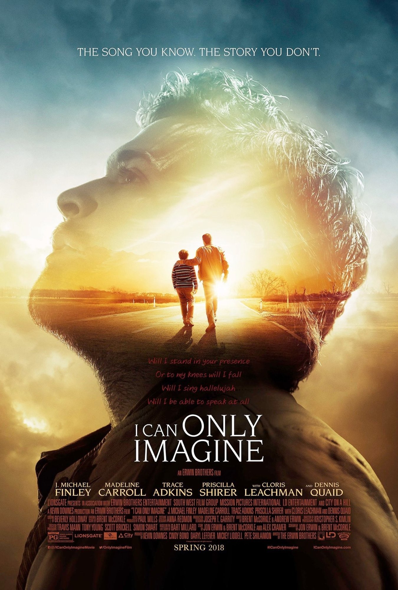 Poster of Lionsgate Films' I Can Only Imagine (2018)