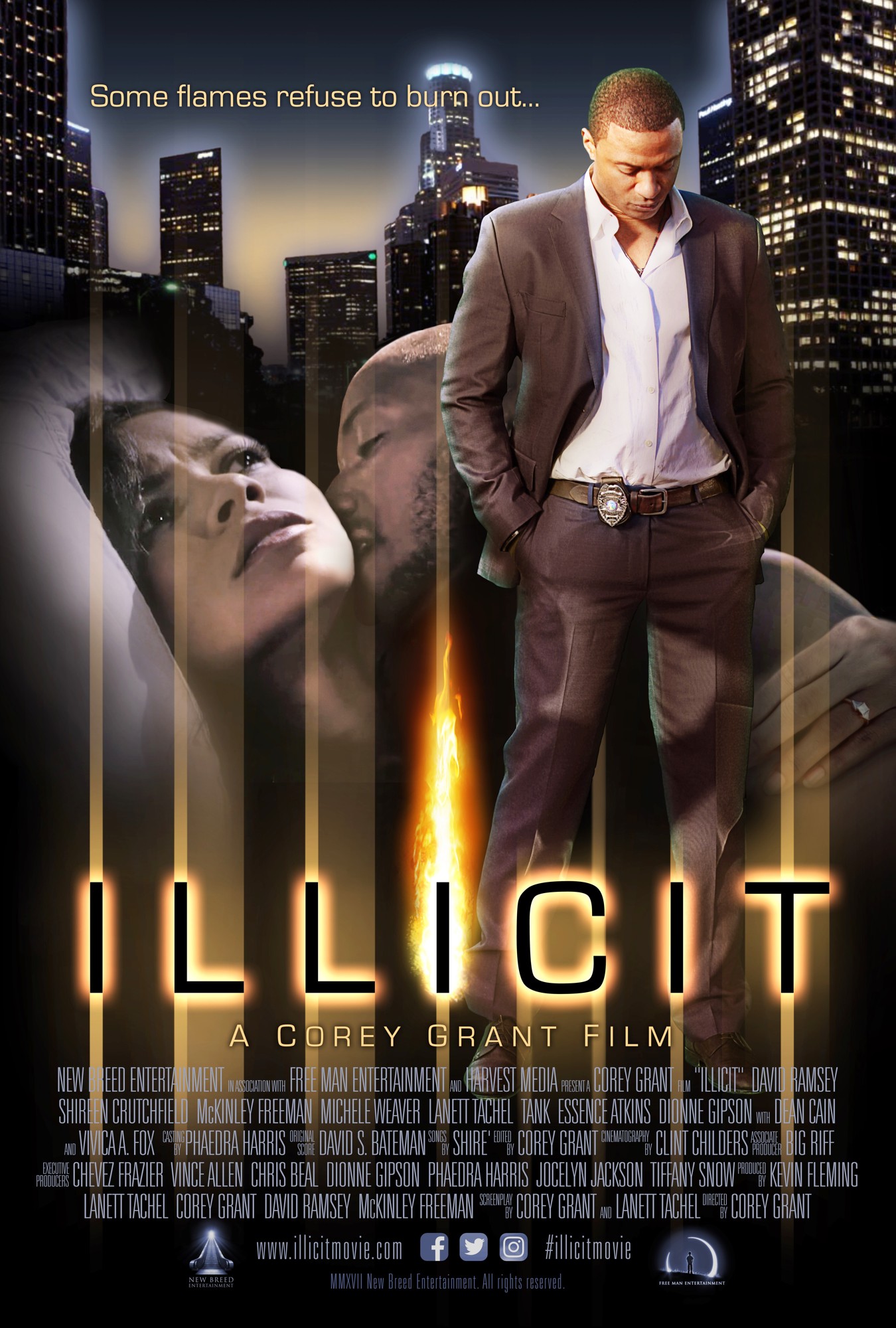 Poster of Breaking Glass Pictures' Illicit (2017)