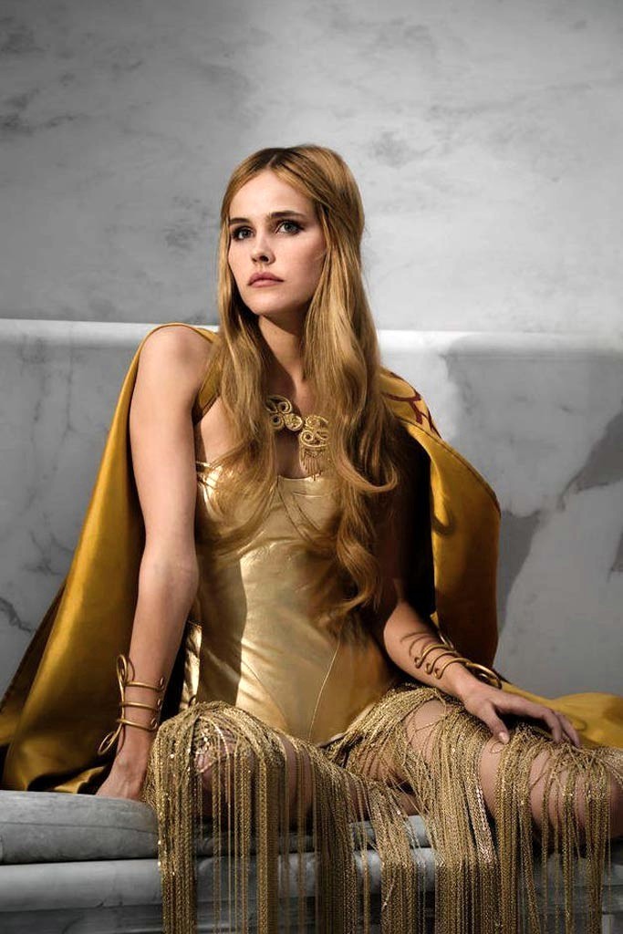 Isabel Lucas stars as Athena in Relativity Media's Immortals (2011)