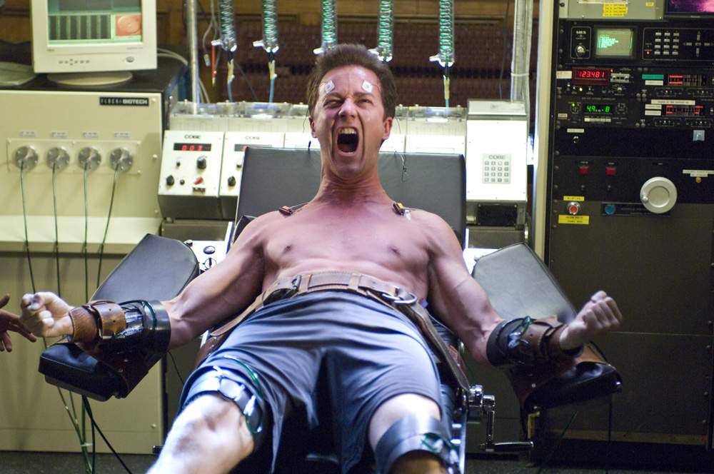 Edward Norton as Bruce Banner in Universal Pictures' The Incredible Hulk (2008)