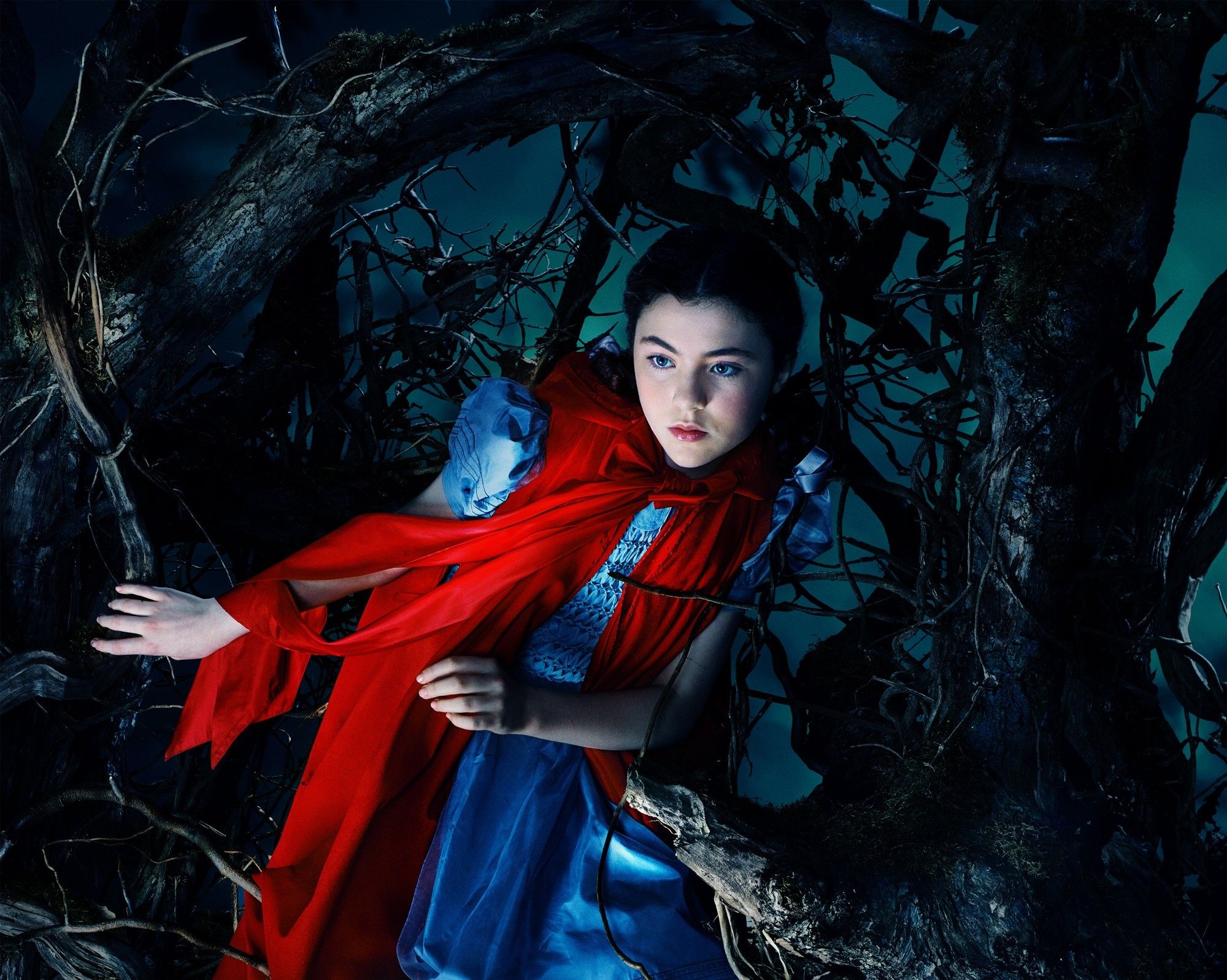Lilla Crawford stars as Red Riding Hood in Walt Disney Pictures' Into the Woods (2014)