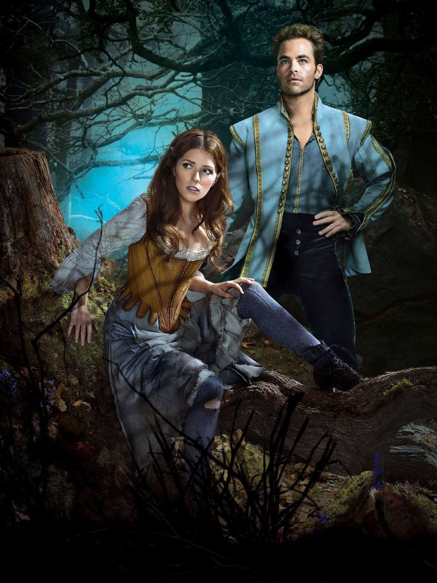 Anna Kendrick stars as Cinderella and Chris Pine stars as Cinderella's Prince in Walt Disney Pictures' Into the Woods (2014)