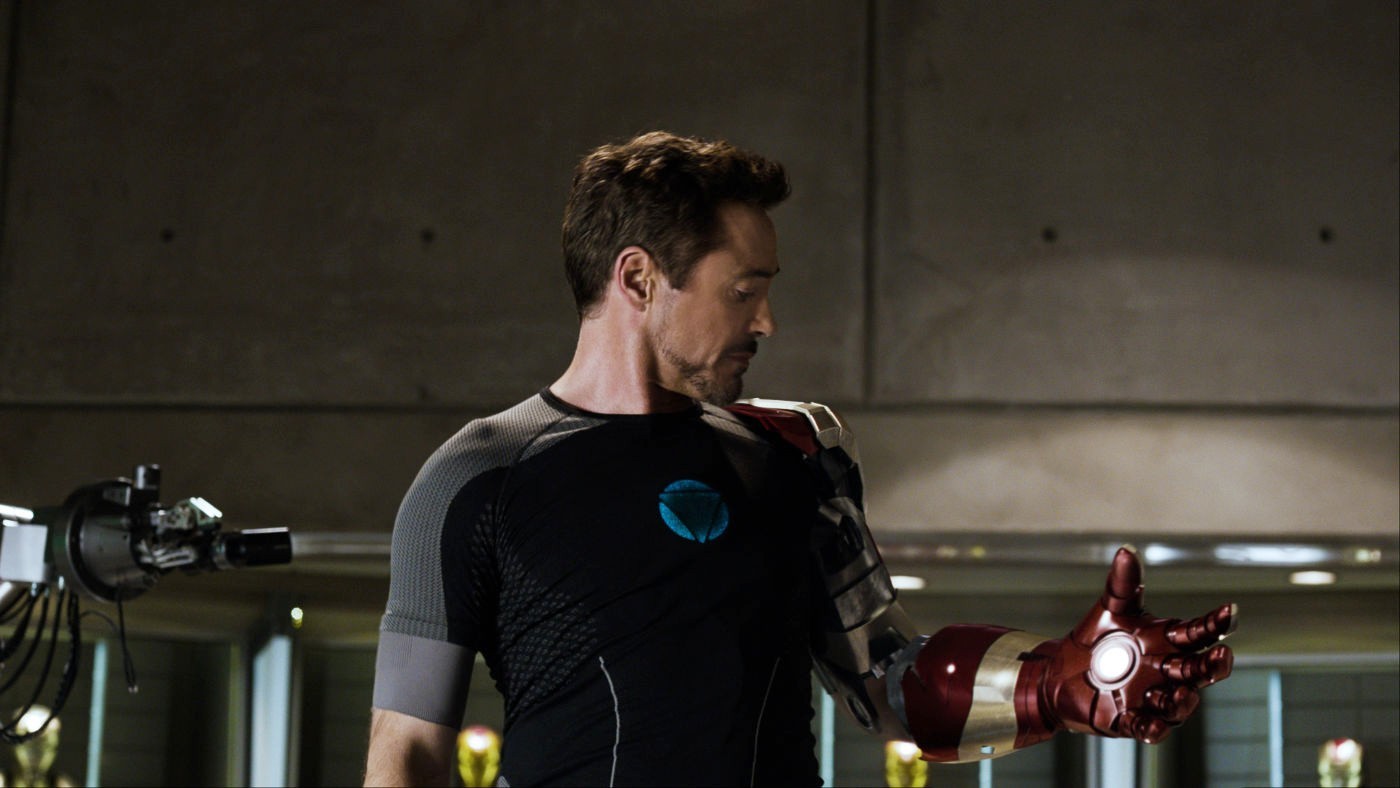 Robert Downey Jr. stars as Tony Stark/Iron Man in Walt Disney Pictures' Iron Man 3 (2013)