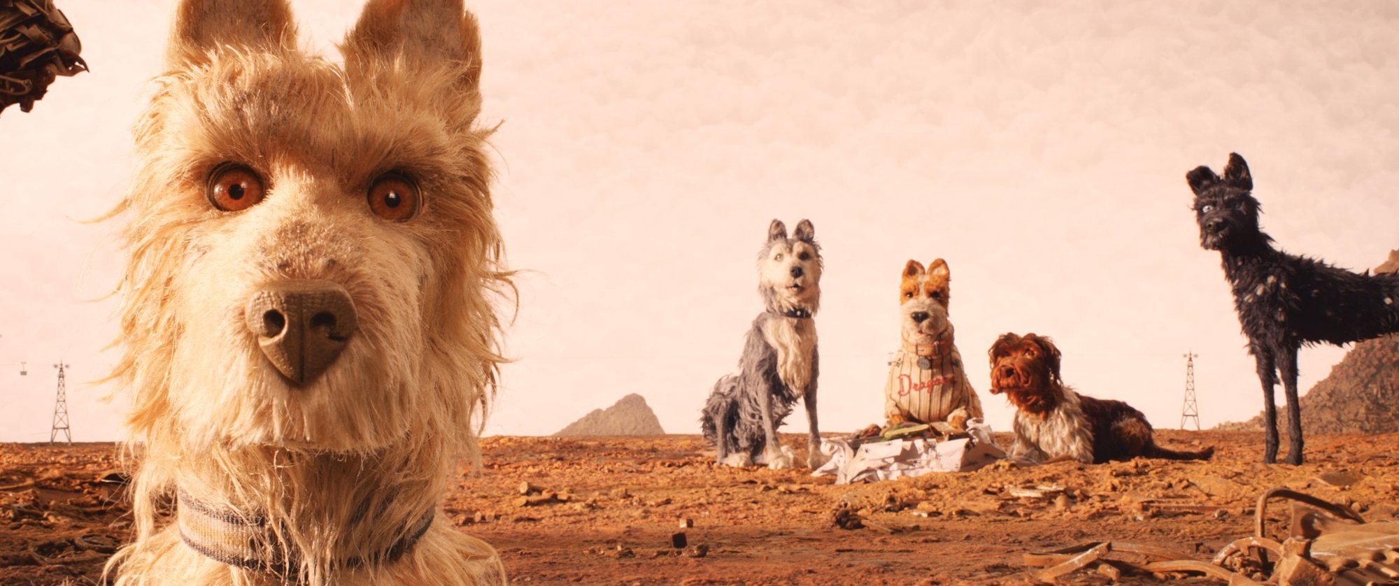 Rex, Duke, Boss, King and Chief from Fox Searchlight Pictures' Isle of Dogs (2018)