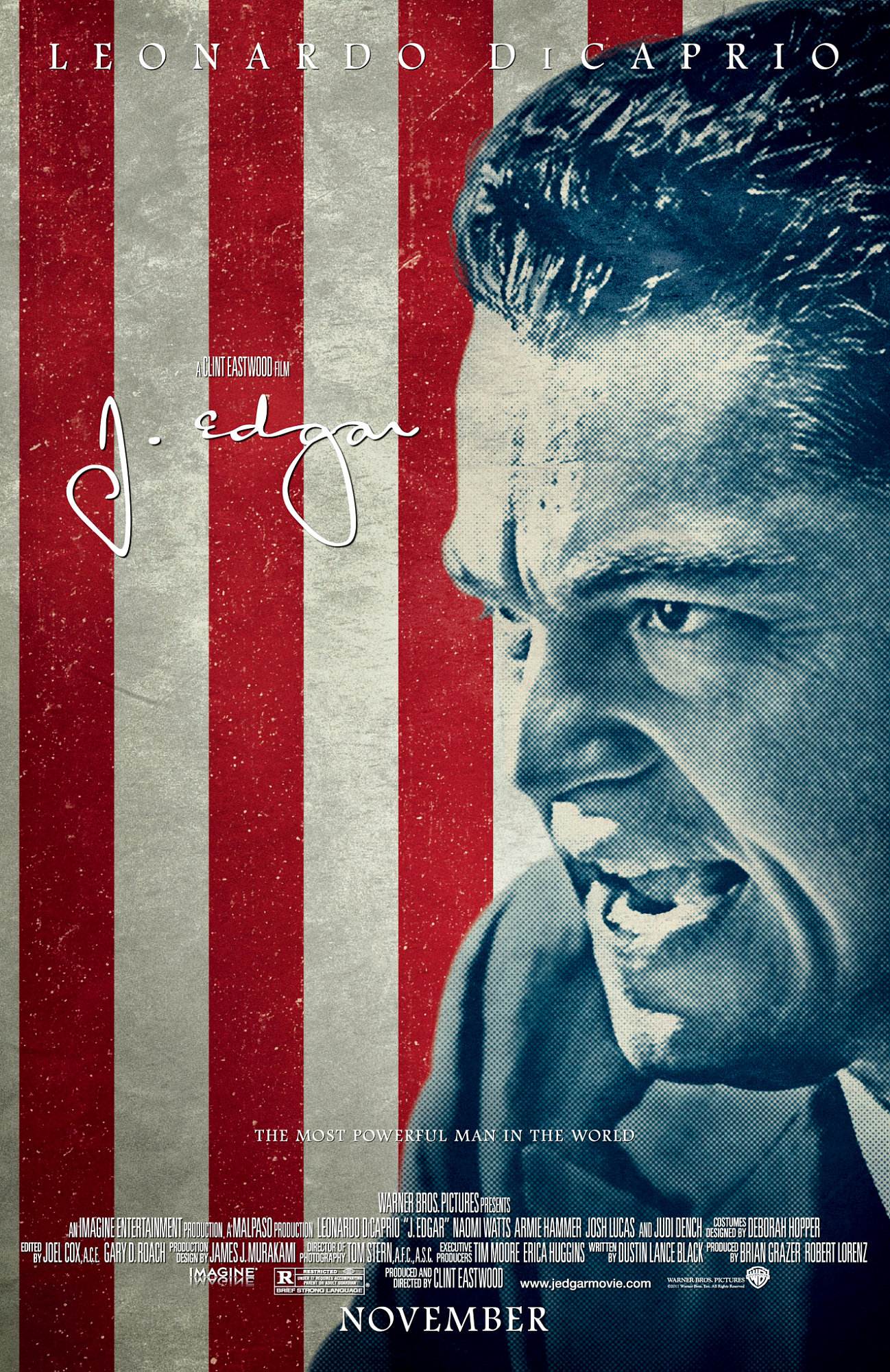 Poster of Warner Bros. Pictures' J. Edgar (2011)