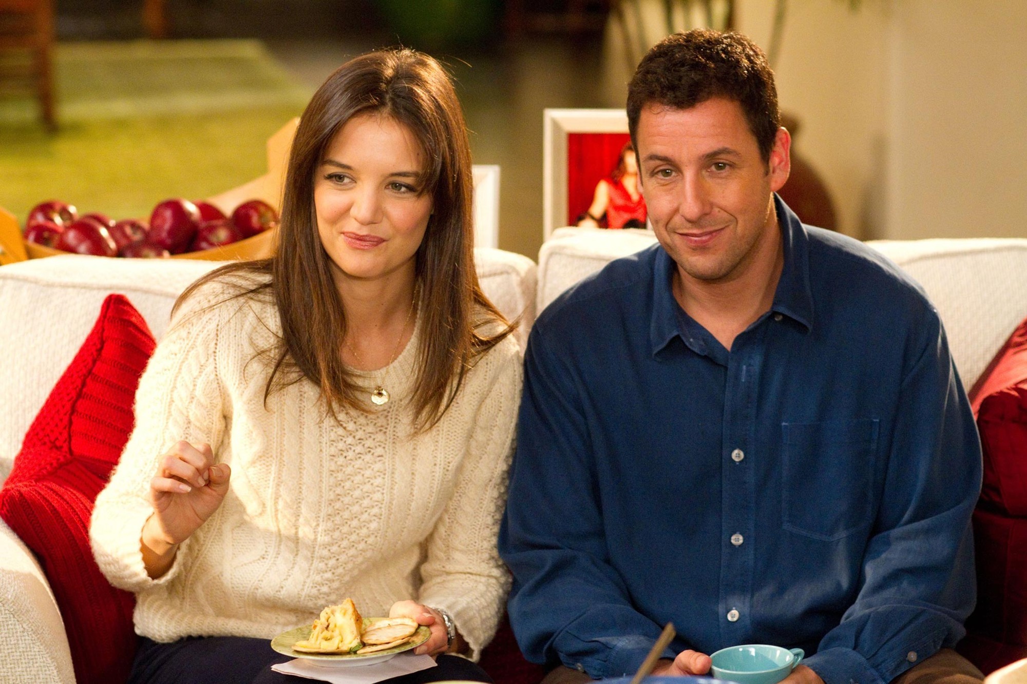 Katie Holmes stars as Erin and Adam Sandler stars as Jack Sadelstein in Columbia Pictures' Jack and Jill (2011)