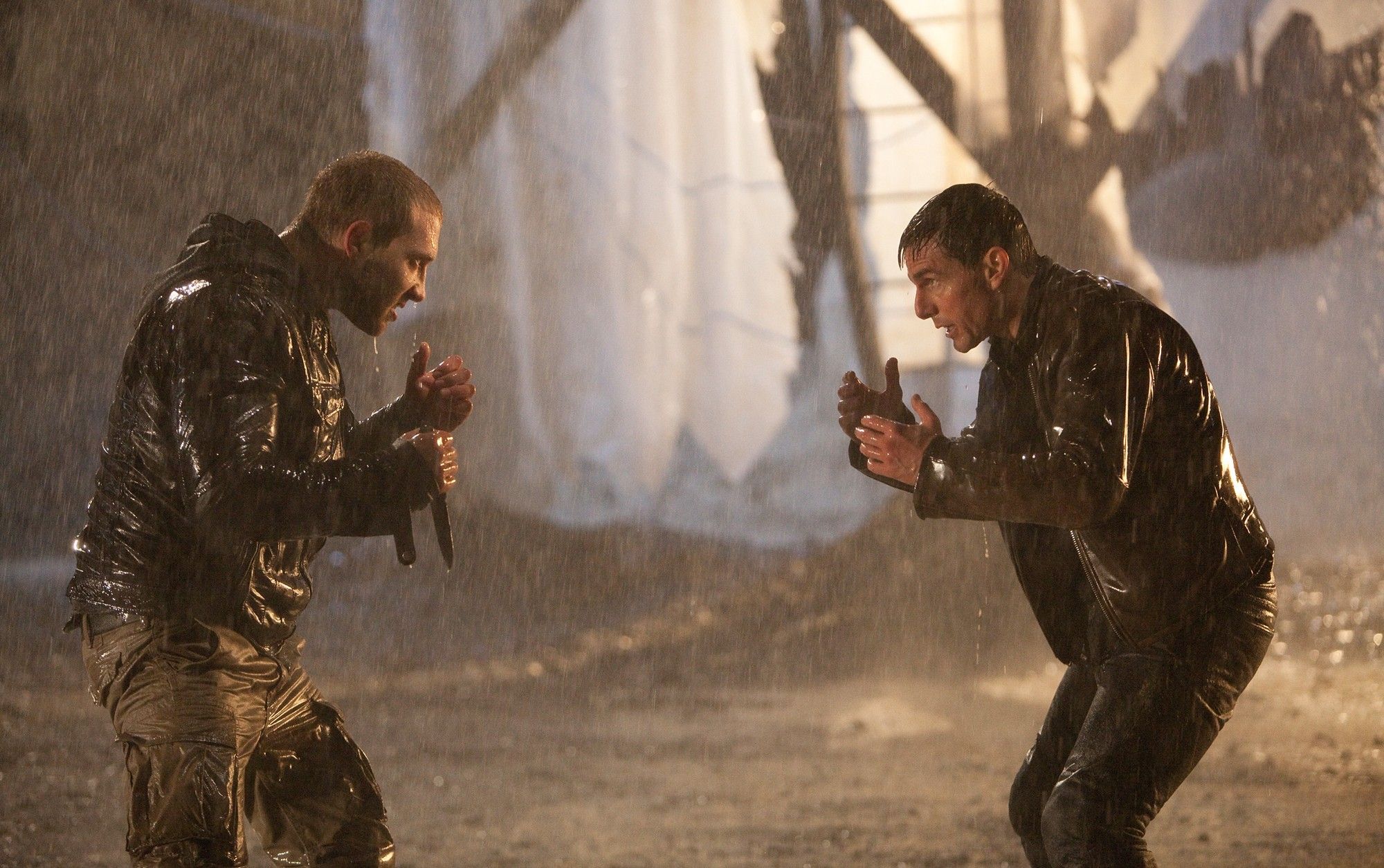 Jai Courtney stars as Charlie and Tom Cruise stars as Jack Reacher in Paramount Pictures' Jack Reacher (2012)