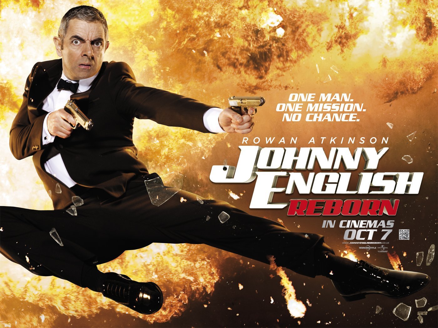 Poster of Universal Pictures' Johnny English Reborn (2011)