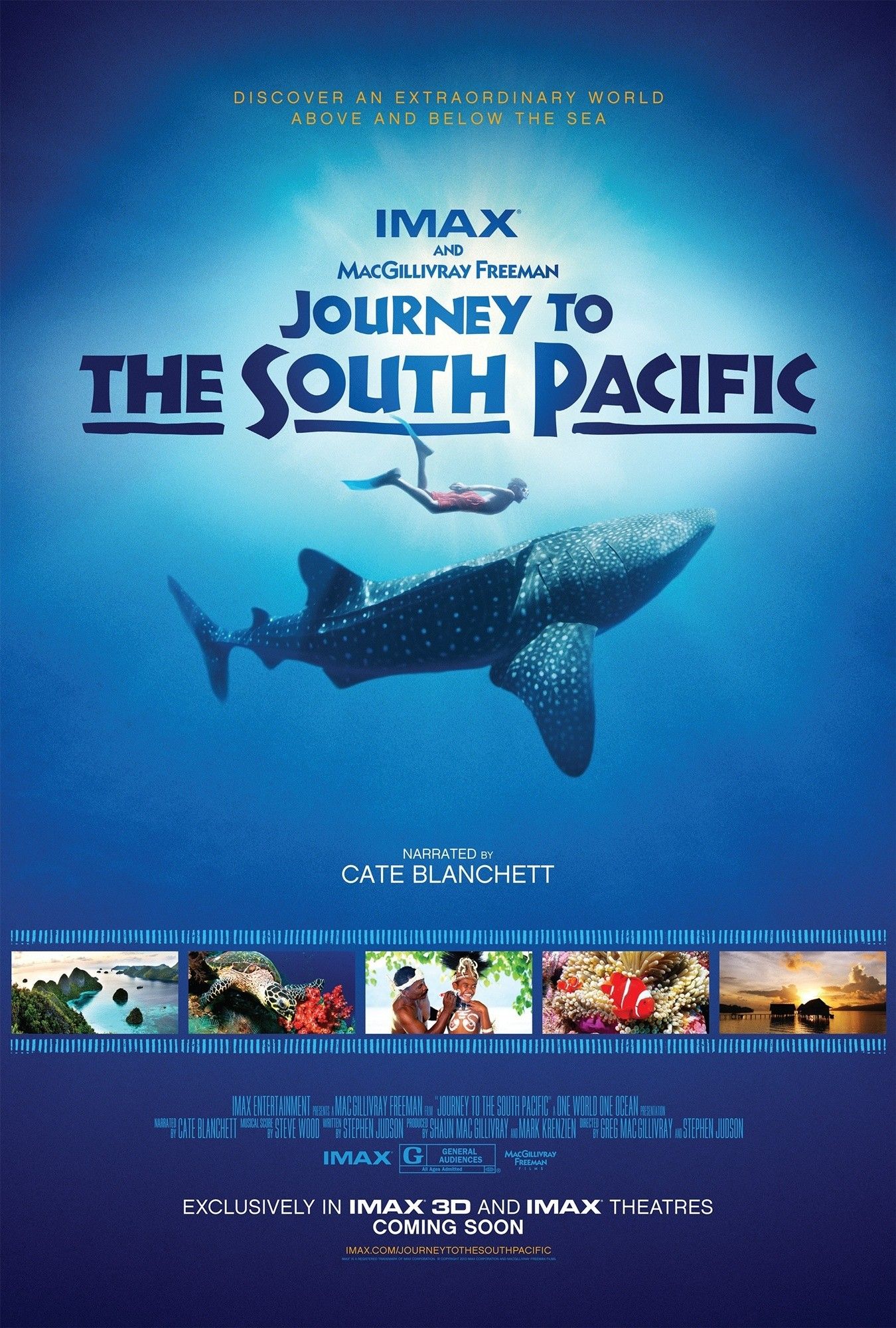 Poster of IMAX Entertainment's Journey to the South Pacific (2013)