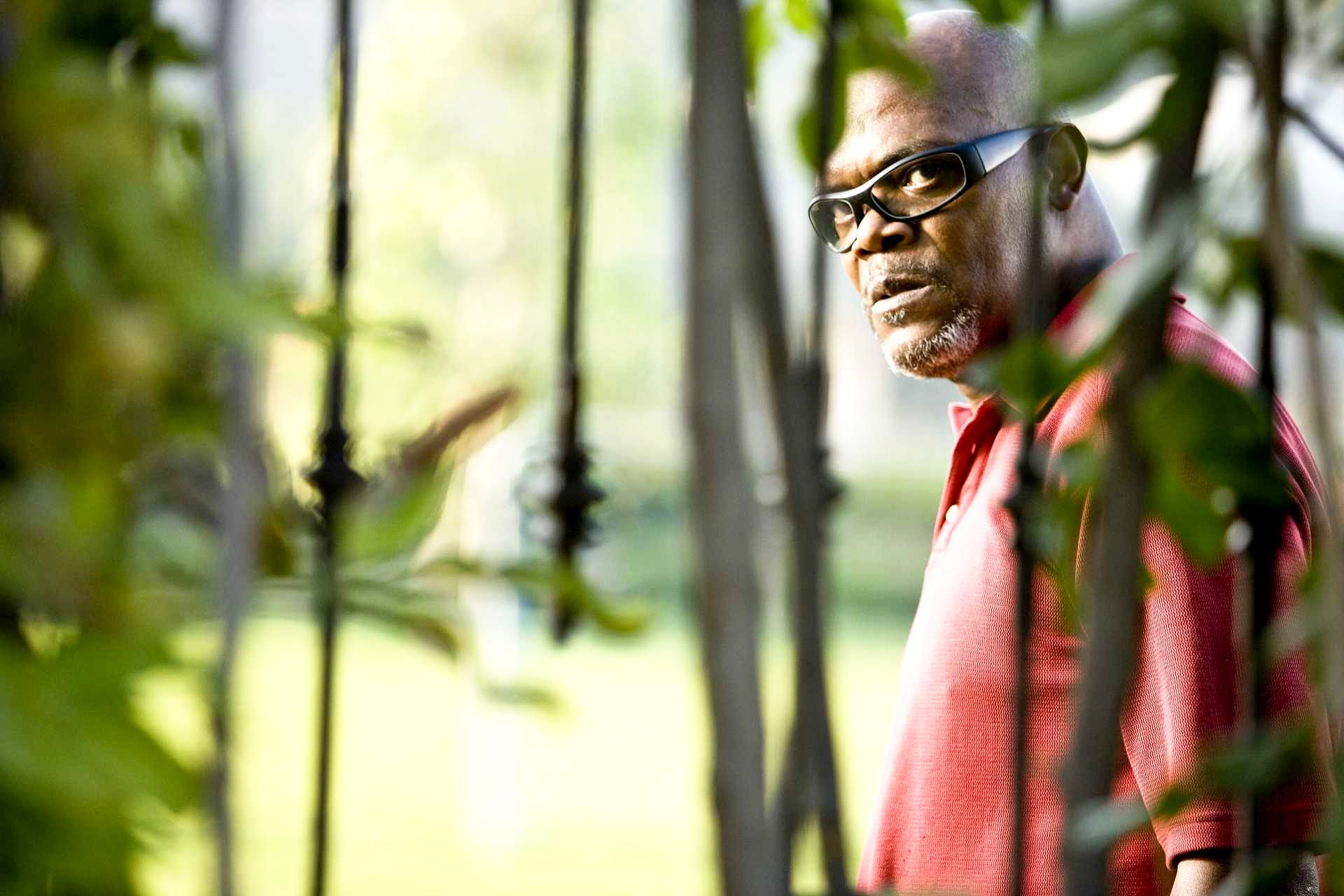 Samuel L. Jackson stars as Abel Turner in Screen Gems' Lakeview Terrace (2008). Photo credit by Chuck Jackson.
