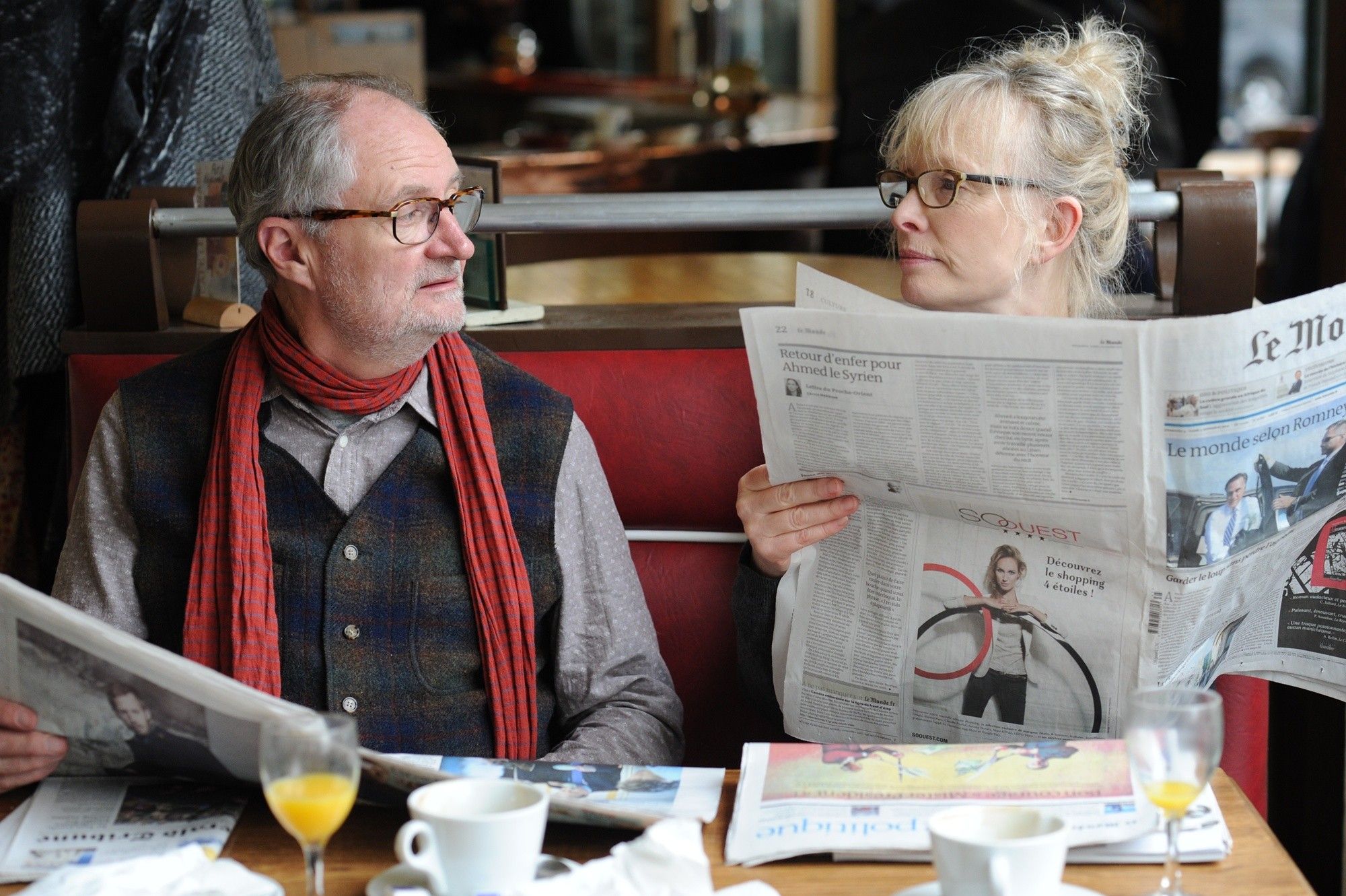 Jim Broadbent stars as Nick and Lindsay Duncan stars as Meg in Music Box Films' Le Week-End (2014)