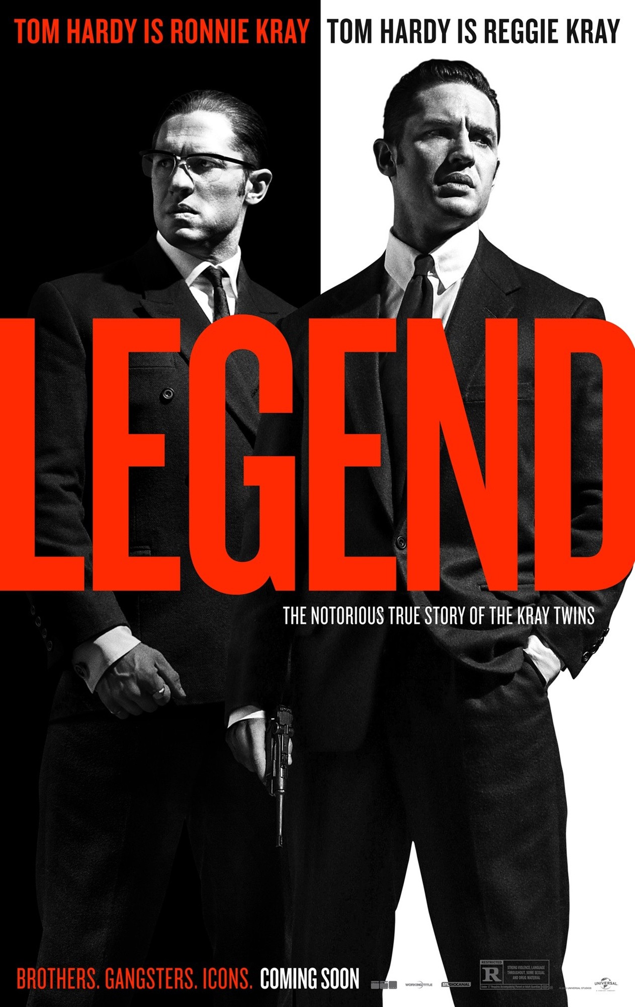 Poster of Universal Pictures' Legend (2015)