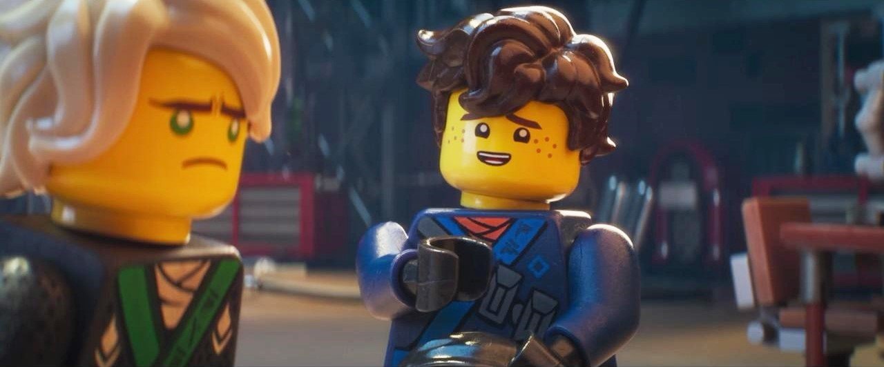 Lloyd and Cole from Warner Bros. Pictures' The Lego Ninjago Movie (2017)