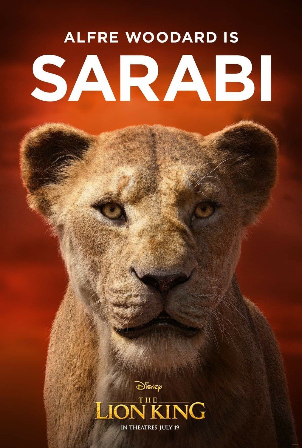 Poster of Walt Disney Pictures' The Lion King (2019)