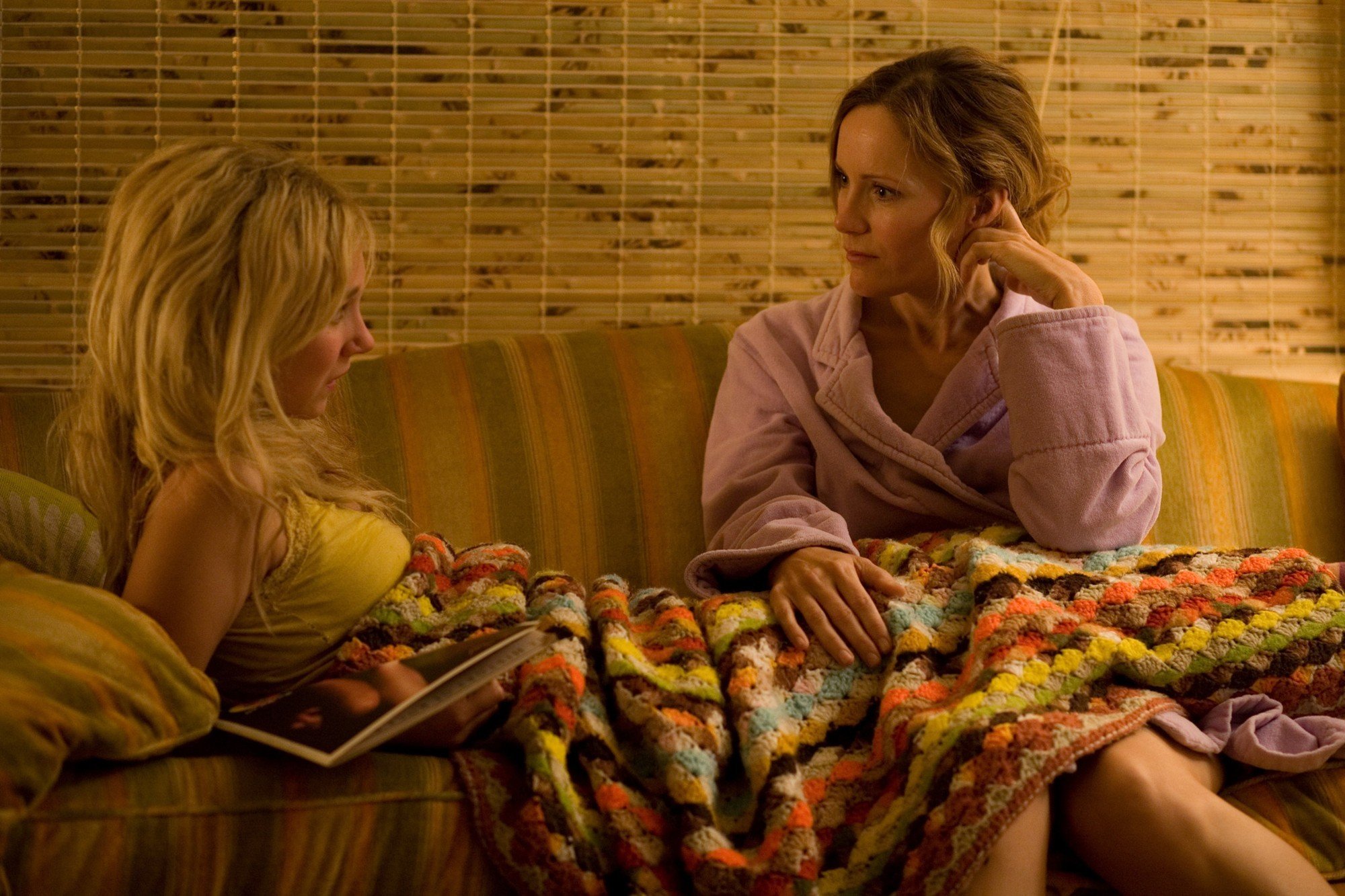 Juno Temple stars as Lily Hobart and Leslie Mann stars as Margaret Hobart in Millennium Entertainment's Little Birds (2012)