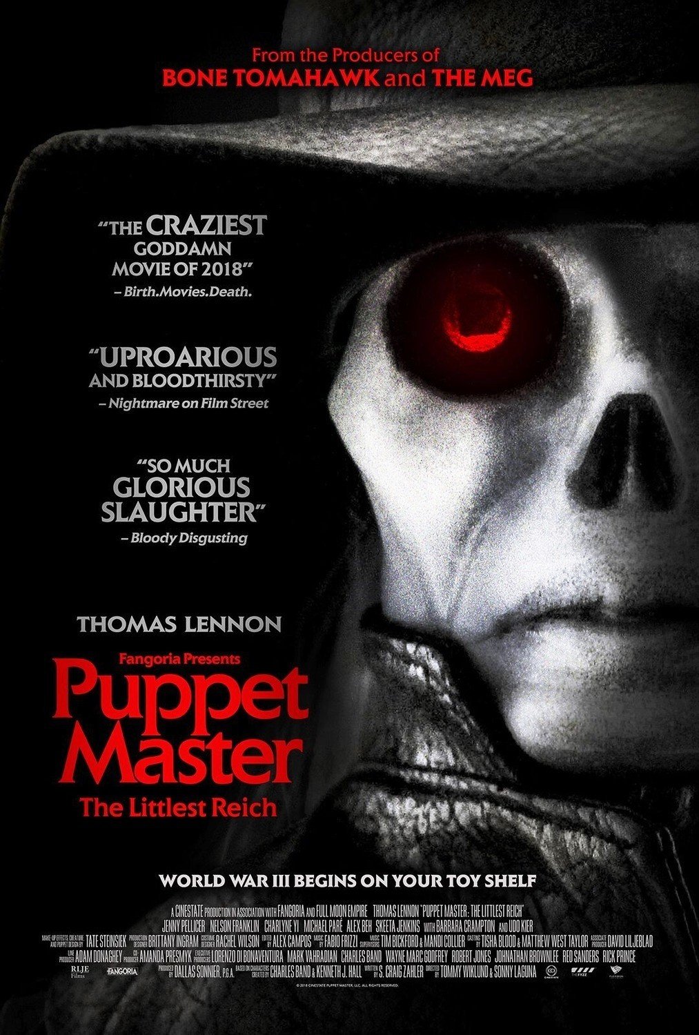 Poster of RLJE Films' Puppet Master: The Littlest Reich (2018)