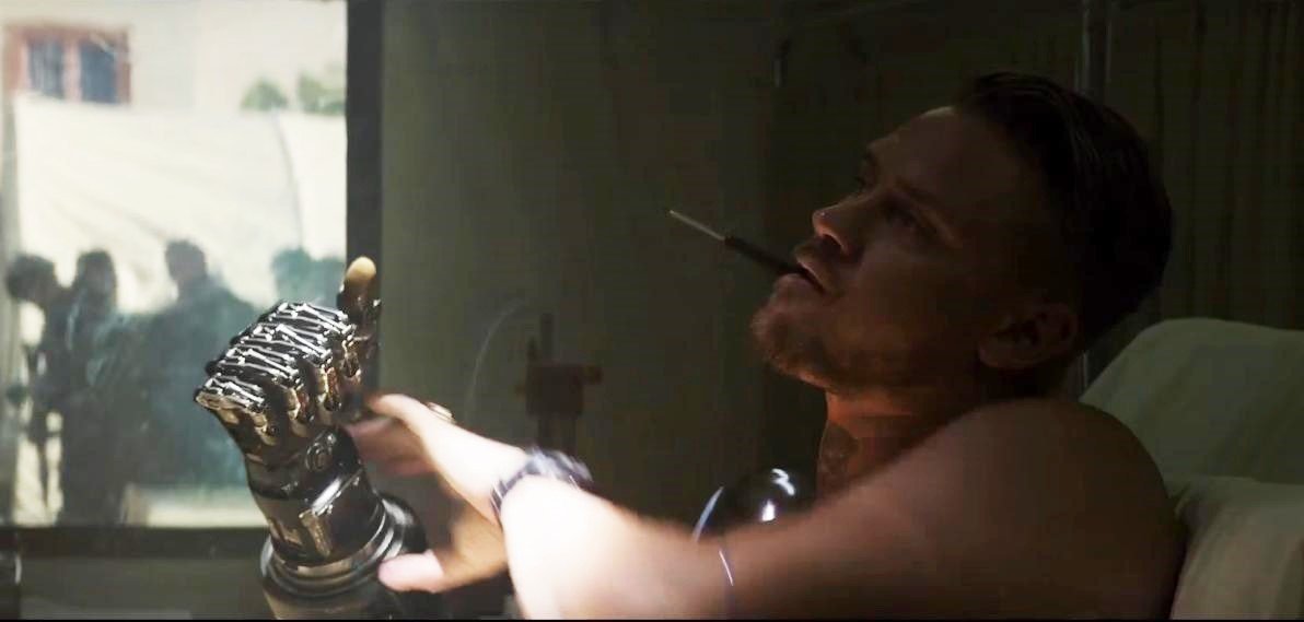 Boyd Holbrook stars as Pierce in 20th Century Fox's Logan (2017)