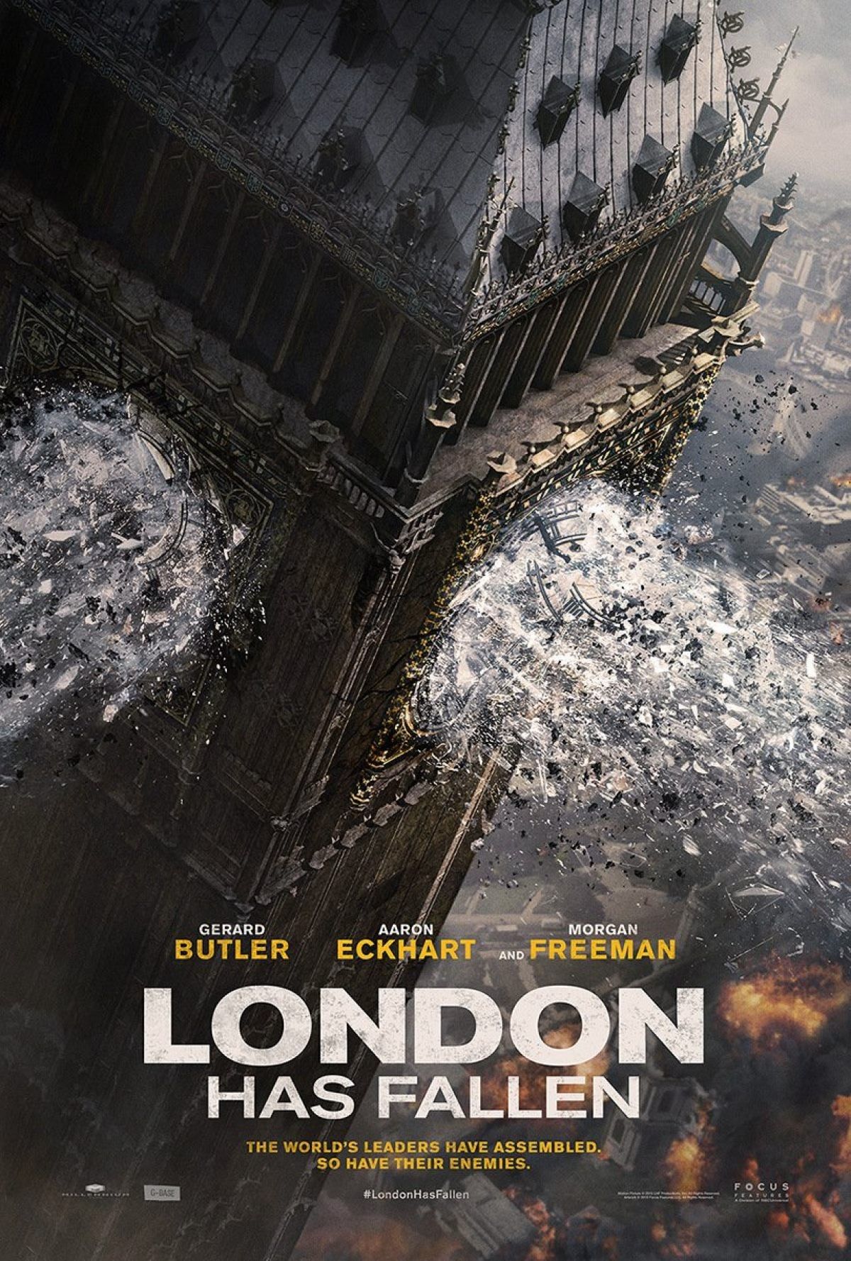 Poster of Focus Features' London Has Fallen (2016)