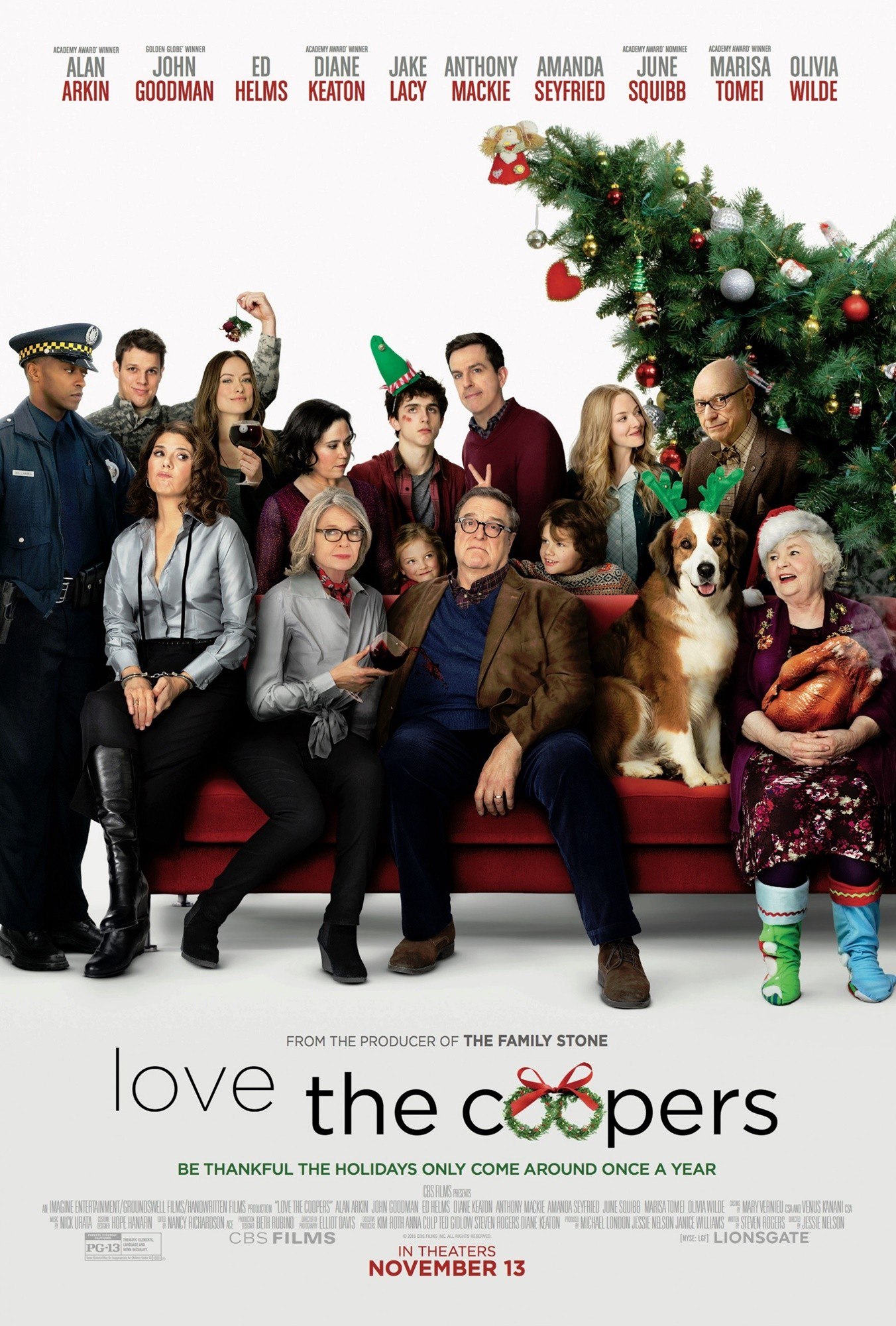 Poster of CBS Films' Love the Coopers (2015)