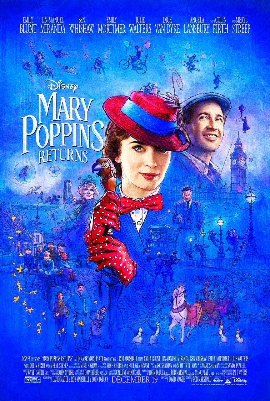 Poster of Walt Disney Pictures' Mary Poppins Returns (2018)