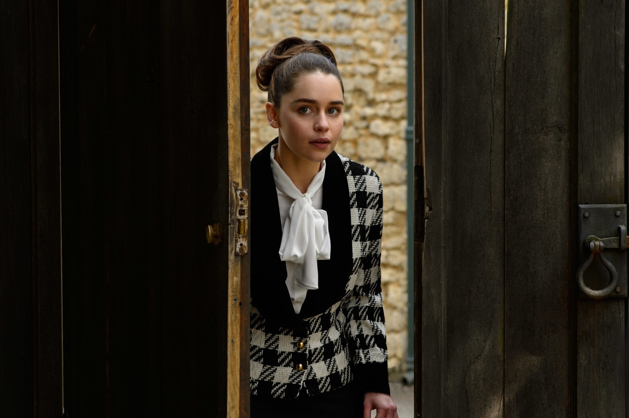 Emilia Clarke stars as Lou Clark in Warner Bros. Pictures' Me Before You (2016)