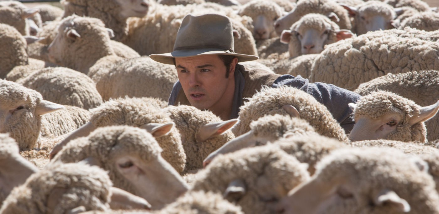 Seth MacFarlane stars as Albert in Universal Pictures' A Million Ways to Die in the West (2014)