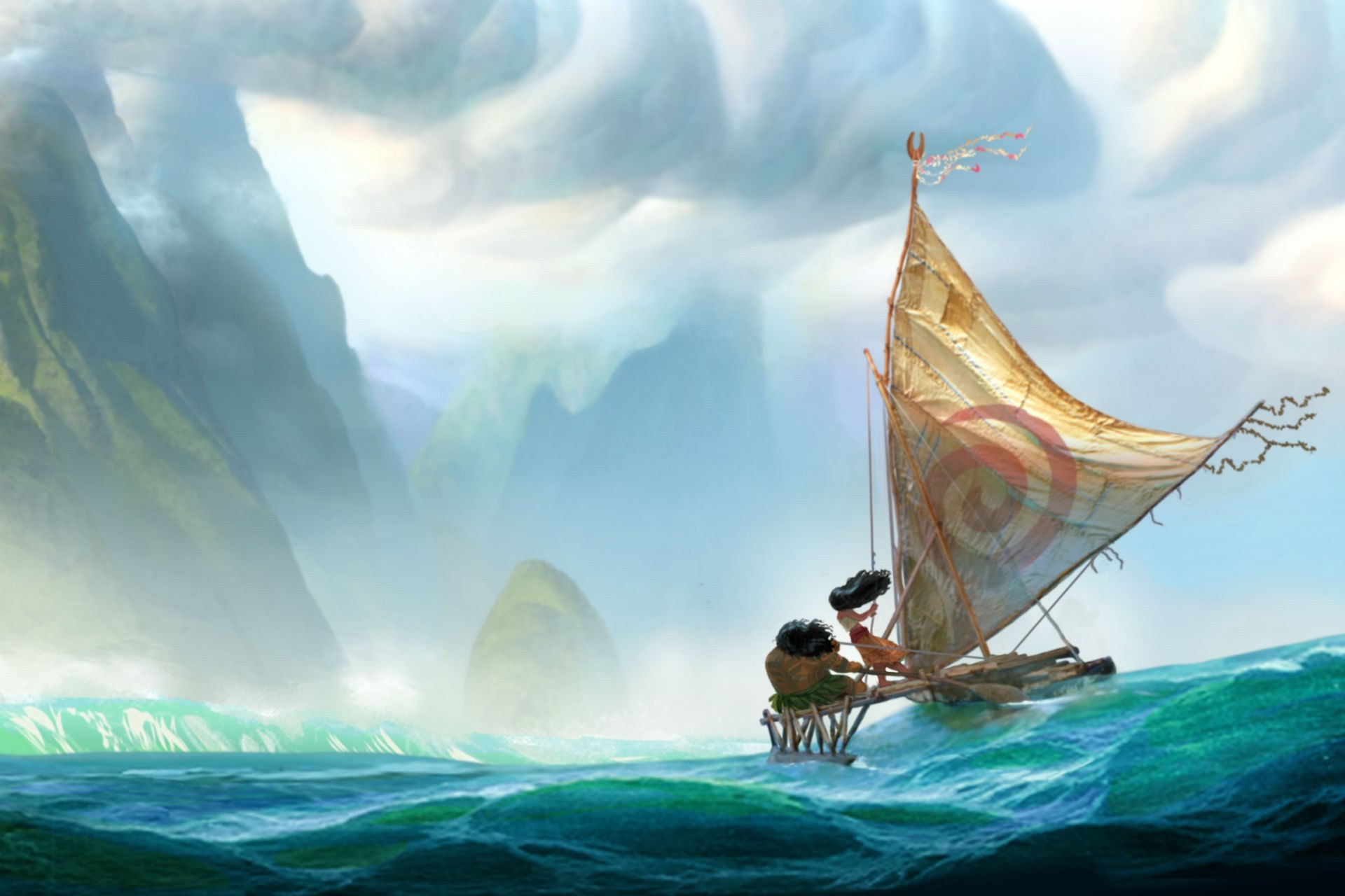 A scene from Walt Disney Pictures' Moana (2016)