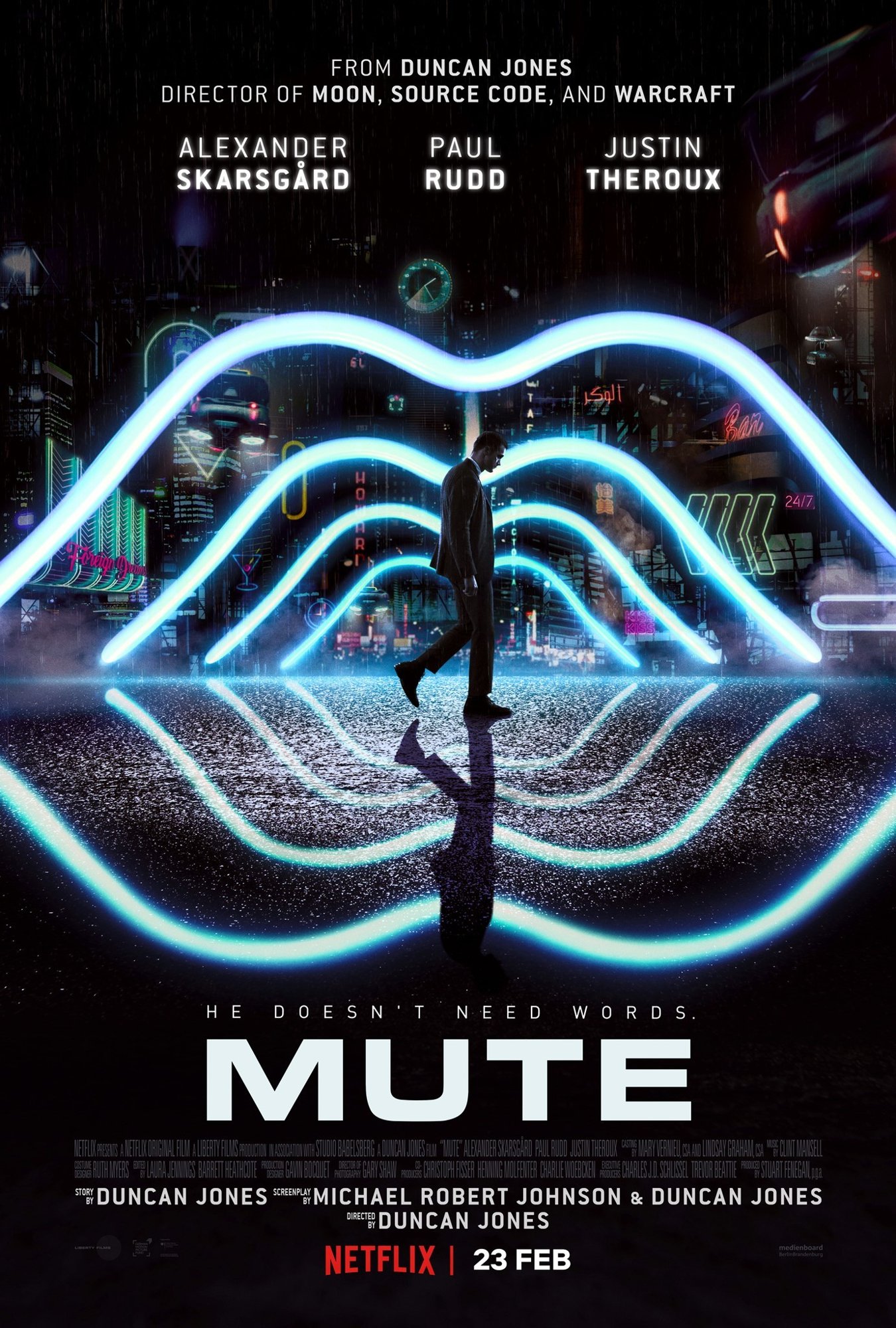 Poster of Netflix's Mute (2018)
