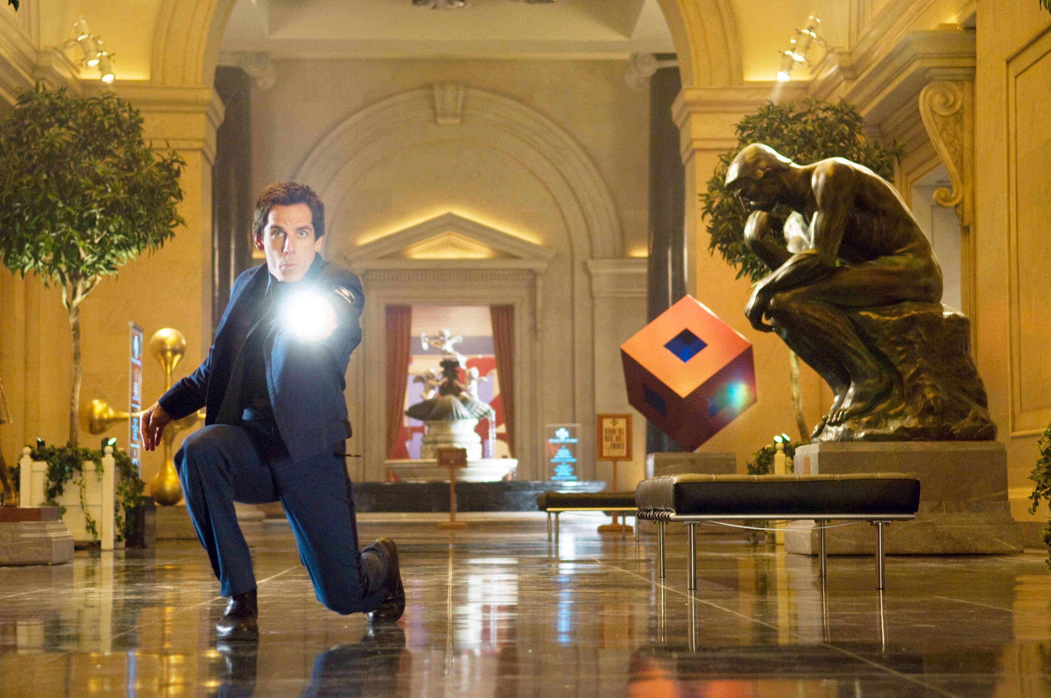 Ben Stiller stars as Larry Daley in 20th Century Fox's Night at the Museum 2: Battle of the Smithsonian (2009)