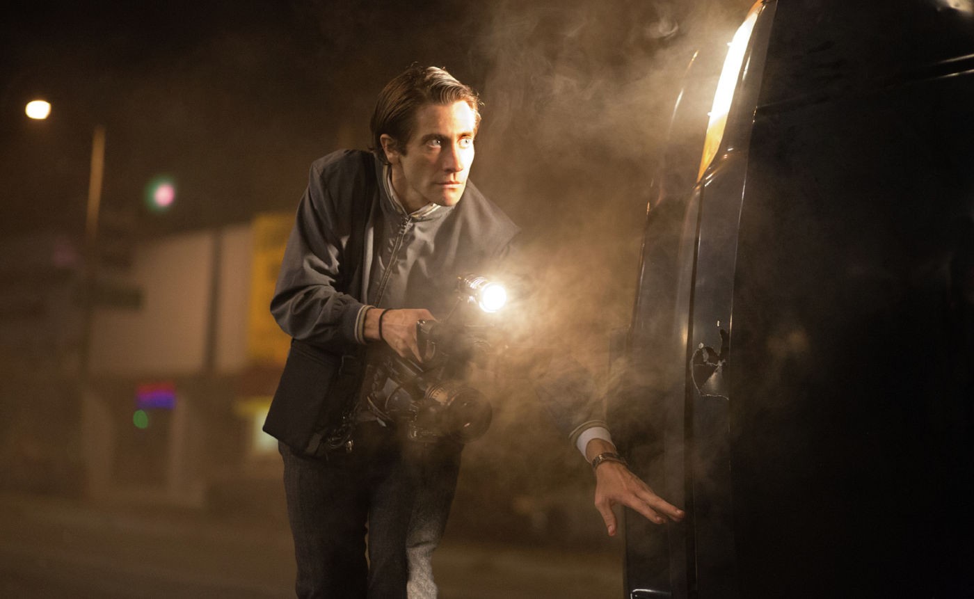 Jake Gyllenhaal stars as Lou Bloom in Open Road Films' Nightcrawler (2014)