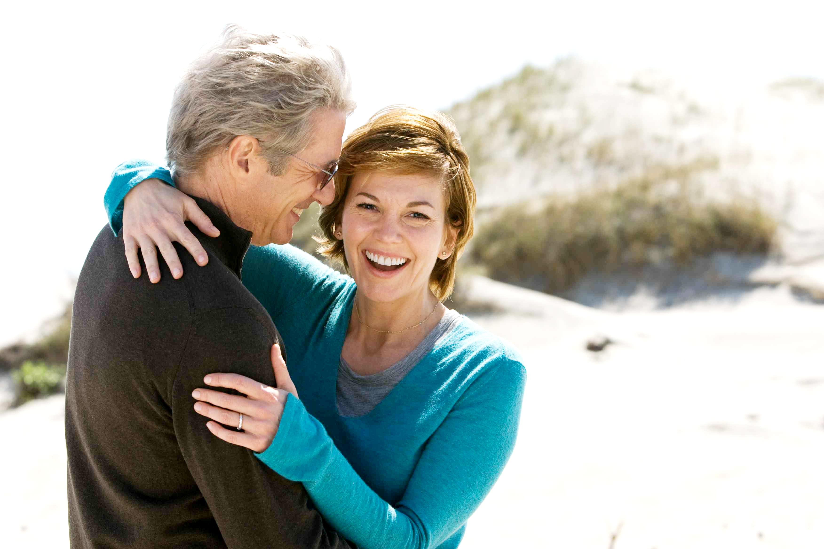 Richard Gere stars as Dr. Paul Flanner and Diane Lane stars as Adrienne Willis in Warner Bros. Pictures' Nights in Rodanthe (2008). Photo credit by Michael Tackett.