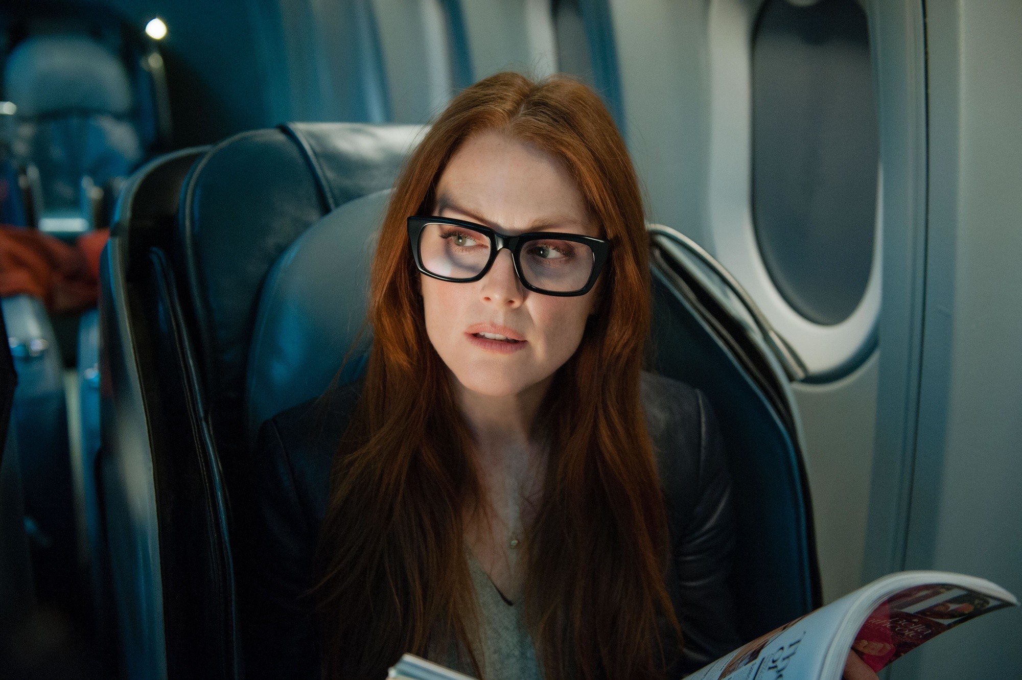 Julianne Moore 	stars as Jen Summers in Universal Pictures' Non-Stop (2014)