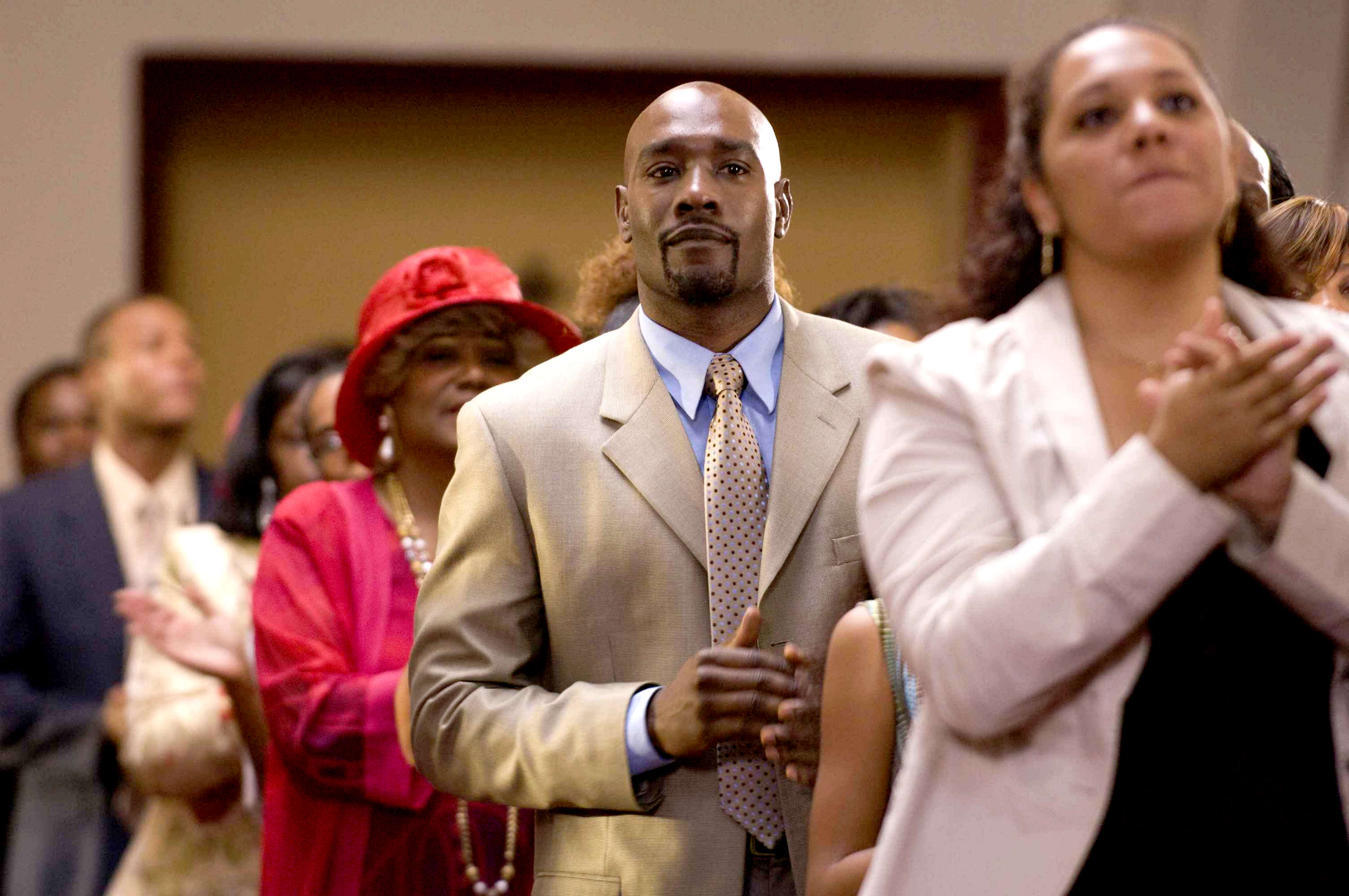 Morris Chestnut stars as Dave Johnson in Screen Gems' Not Easily Broken (2009). Photo credit by Ron Phillips.