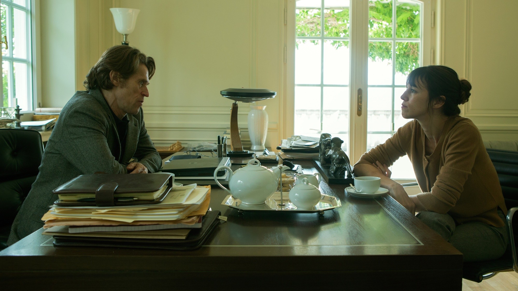 Willem Dafoe stars as L and Charlotte Gainsbourg stars as Joe in Magnolia Pictures' Nymphomaniac (2014)