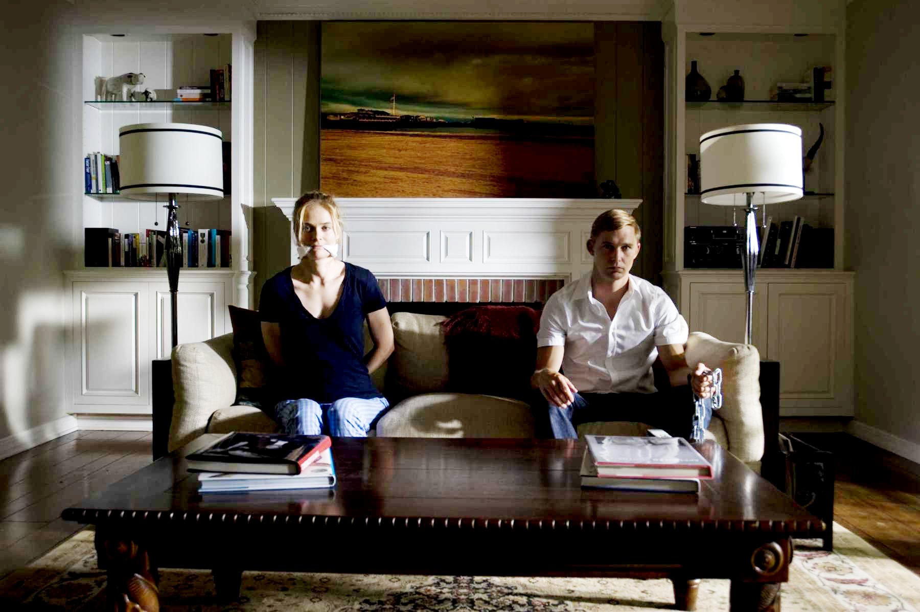 Rachel Blanchard stars as Alice and Brian Geraghty stars as David in Lionsgate Home Entertainment's Open House (2010)