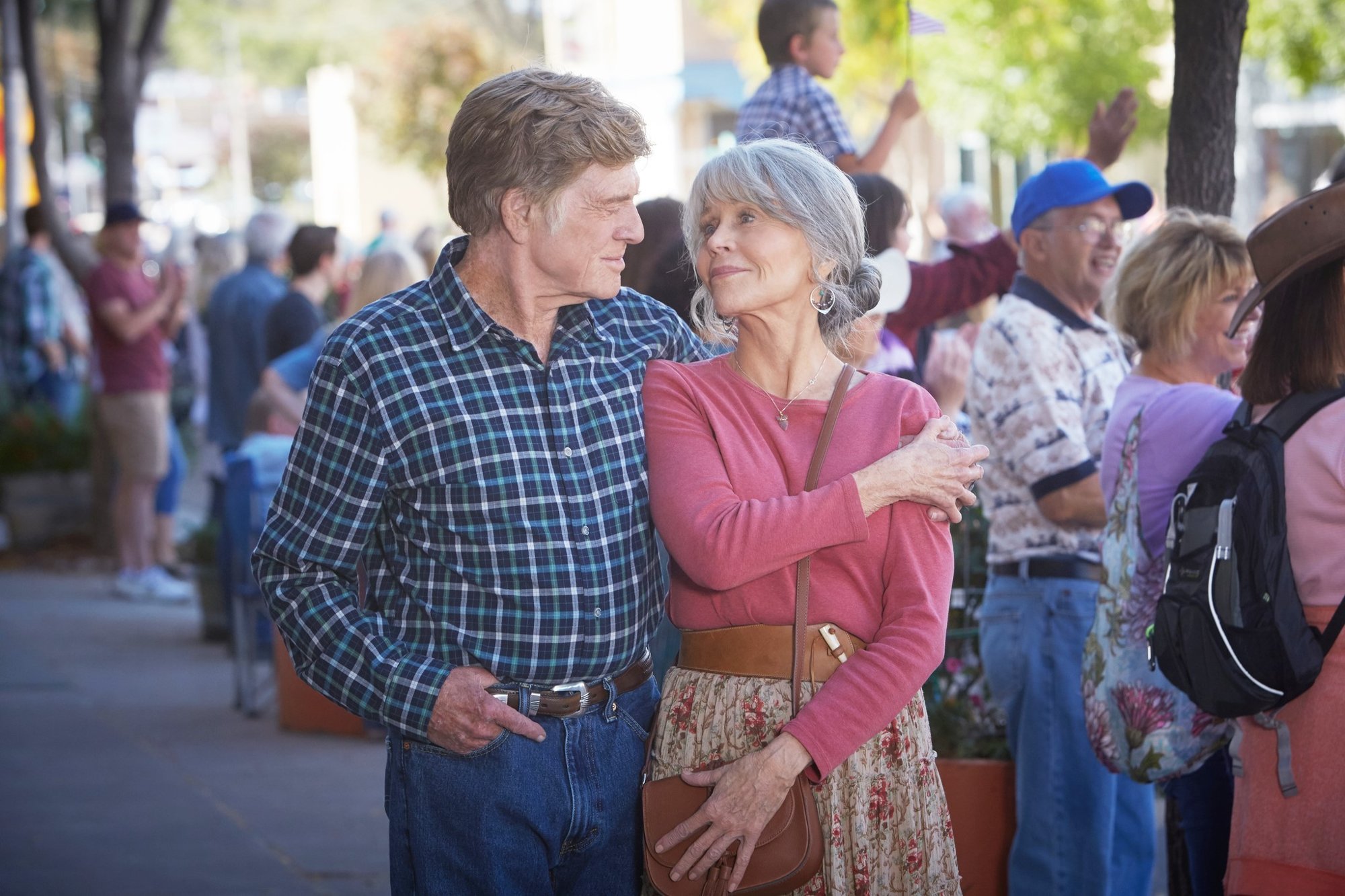 Robert Redford stars as Louis Waters and Jane Fonda stars as Addie Moore in Netflix's Our Souls at Night (2017)