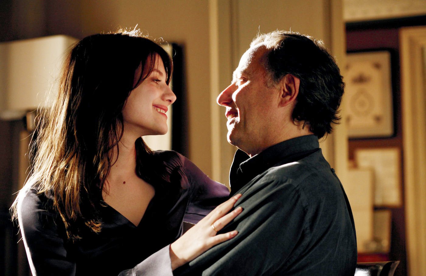 Melanie Laurent stars as Laetitia and Fabrice Luchini stars as Roland Verneuil in IFC Films' Paris (2009)