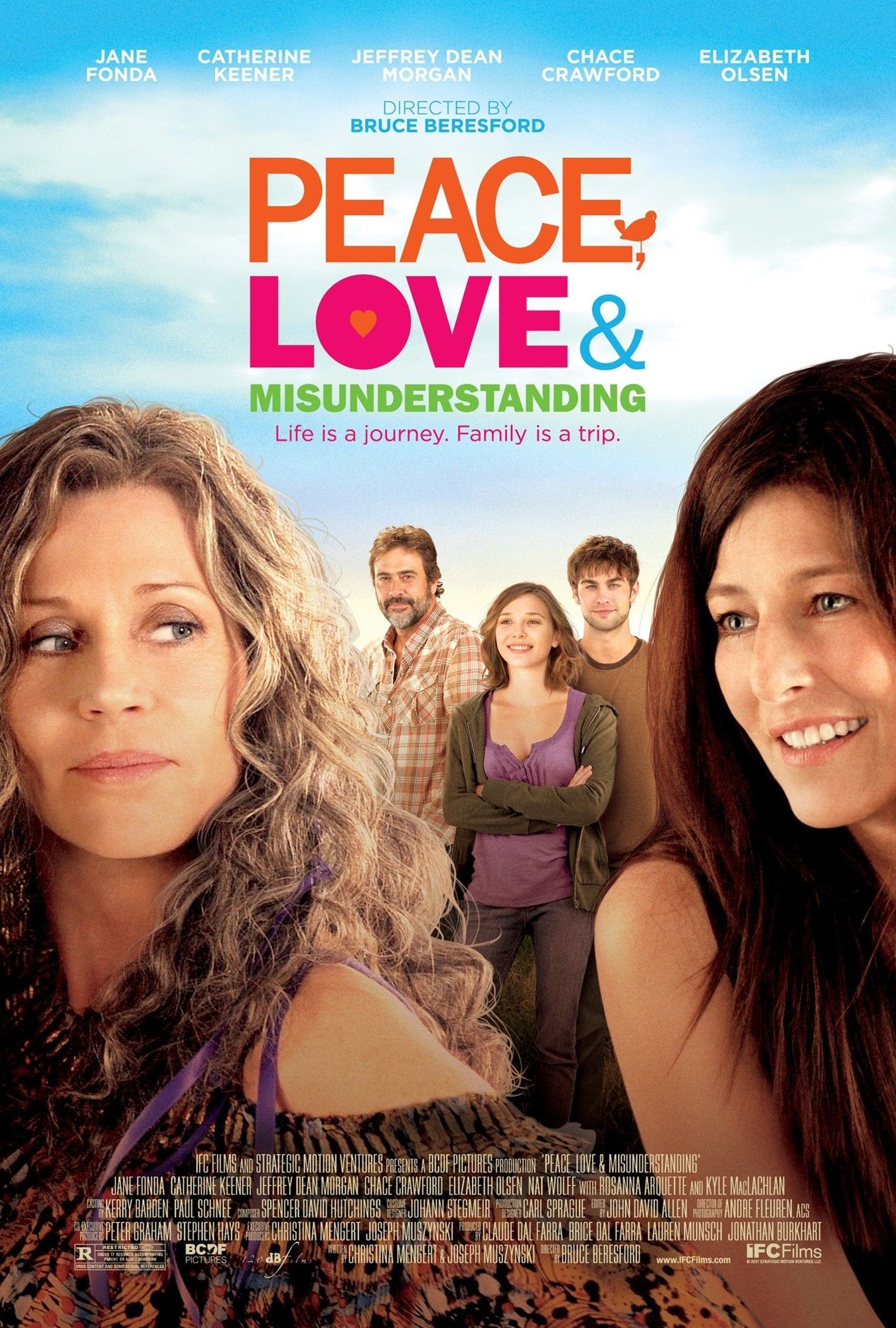 Poster of IFC Films' Peace, Love & Misunderstanding (2012)
