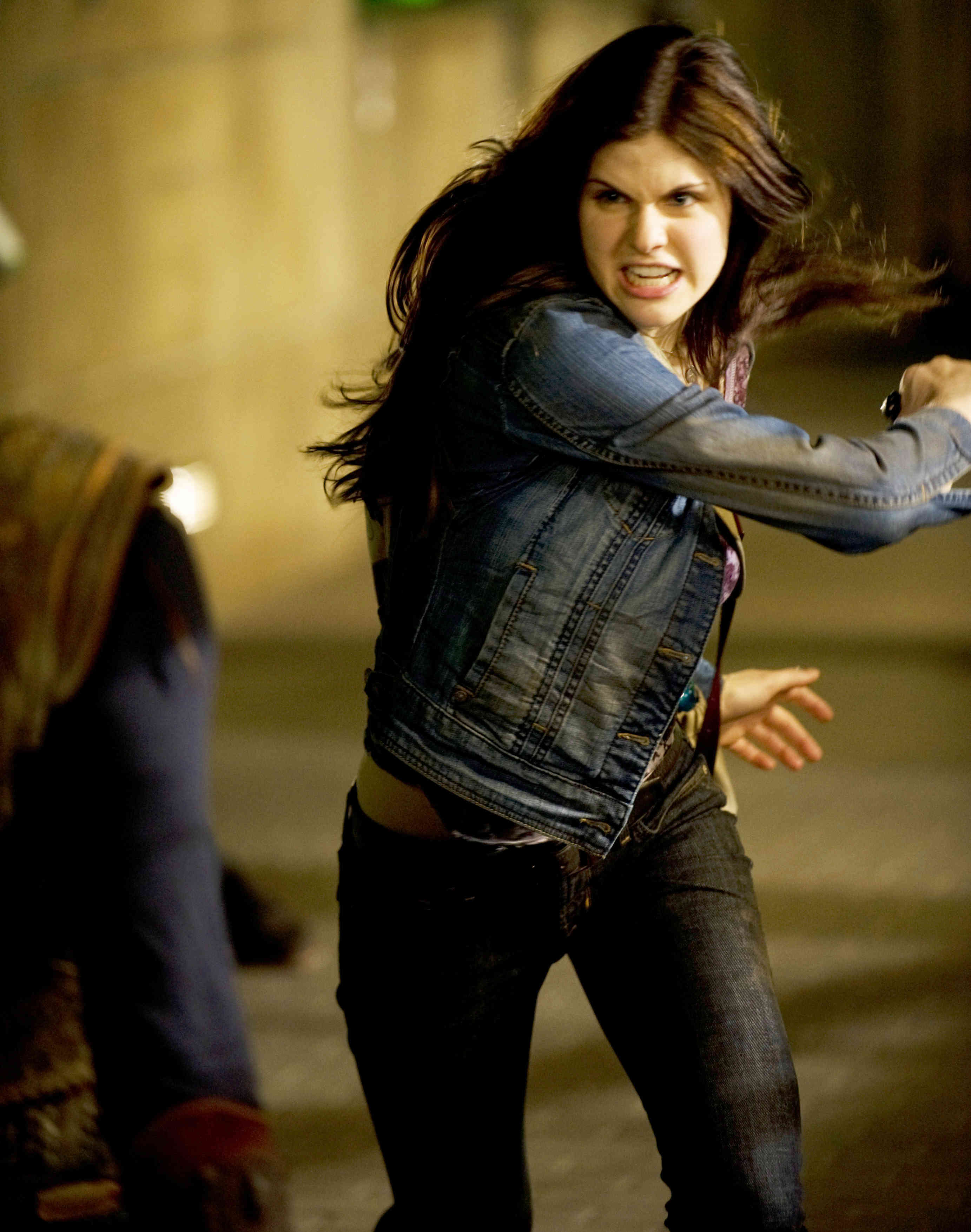 Alexandra Daddario stars as Annabeth Chase in Fox 2000 Pictures' Percy Jackson & the Olympians: The Lightning Thief (2010)