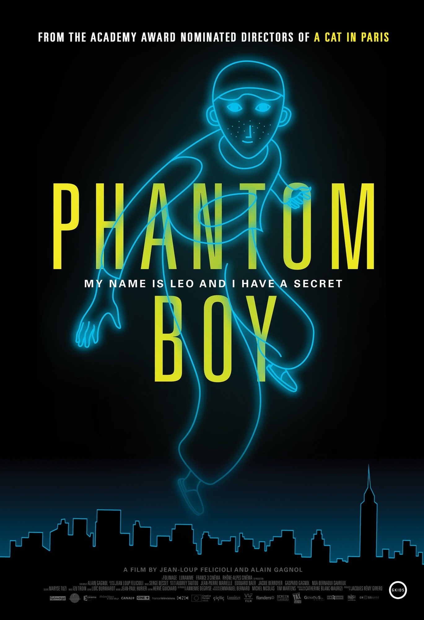 Poster of GKids' Phantom Boy (2016)