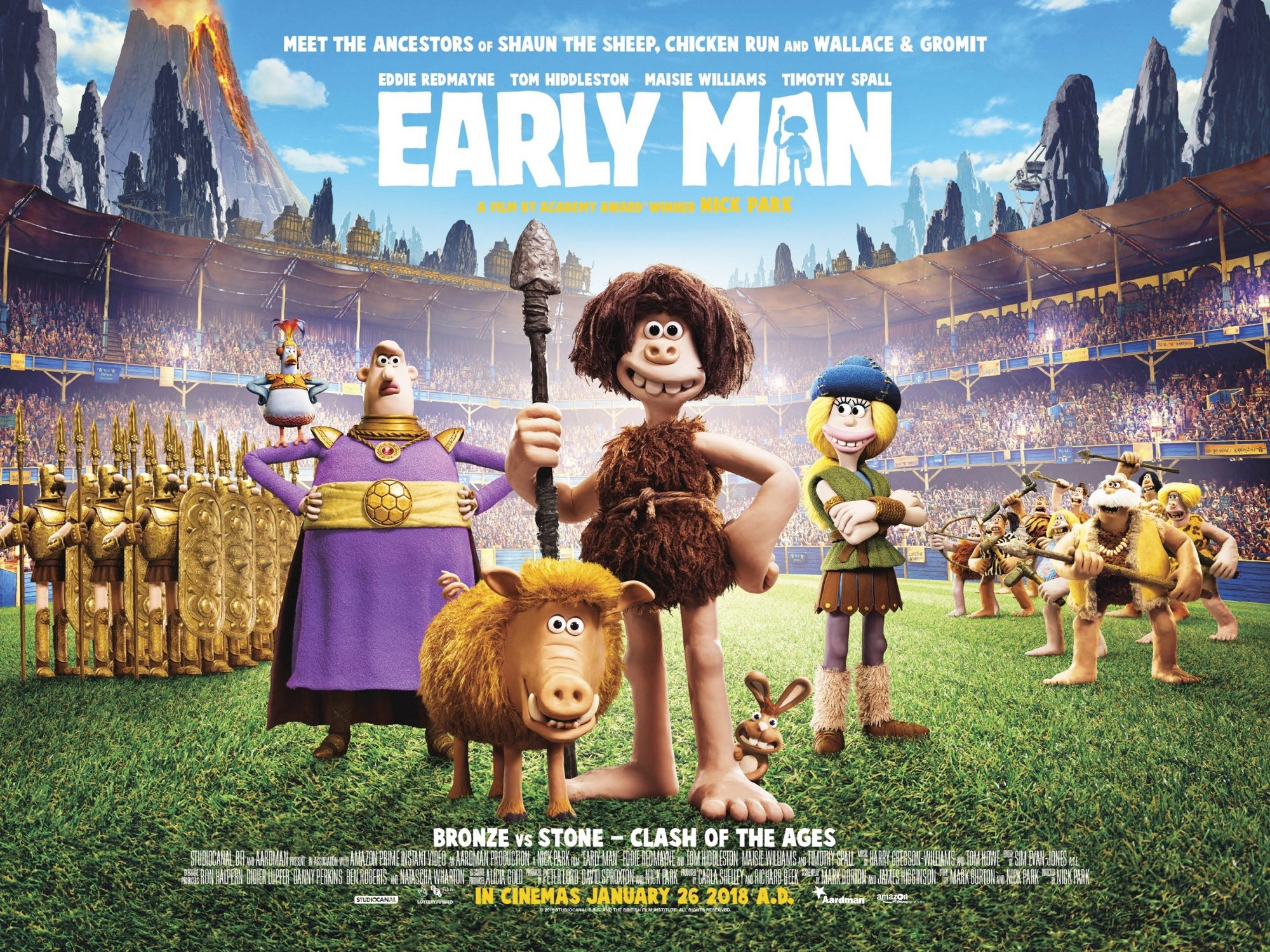 Poster of Summit Entertainment's Early Man (2018)