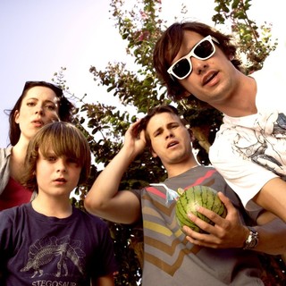 Rebecca Hall, Chandler Canterbury, Jason Ritter and Jake Sandvig in MPI Media Group's A Bag of Hammers (2012)