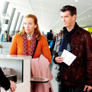 Toni Collette stars as Maureen and Pierce Brosnan stars as Martin Sharp in Magnolia Pictures' A Long Way Down (2014)