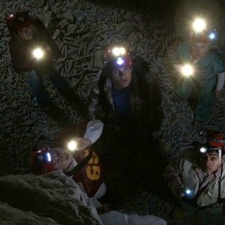 Reiley McClendon, Saige Thompson and Charan Prabhakar in Gravitas Ventures' Abandoned Mine (2013)